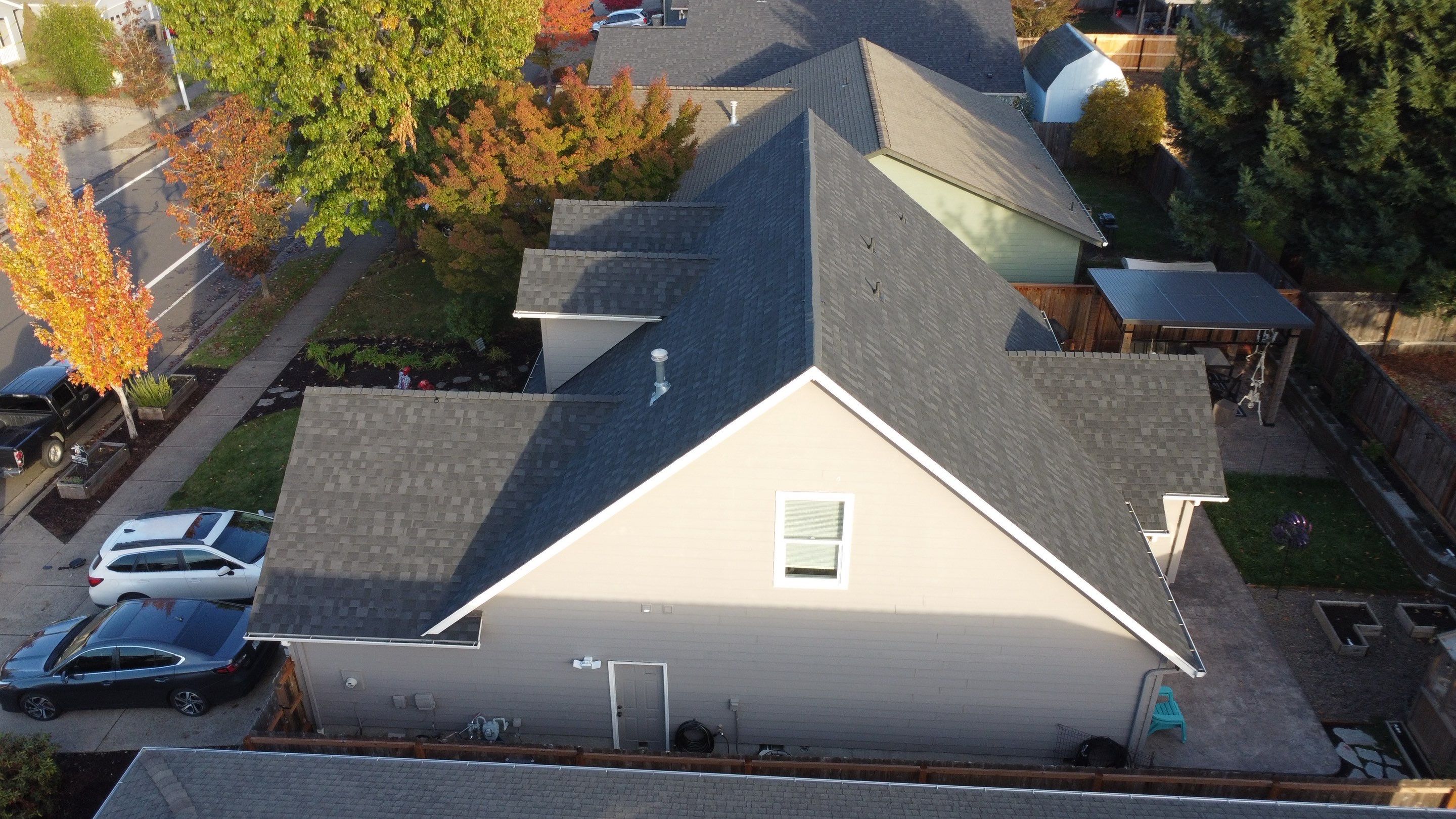 Granite Black Residential Roof Replacement by Orezona Building & Roofing Company, Inc.