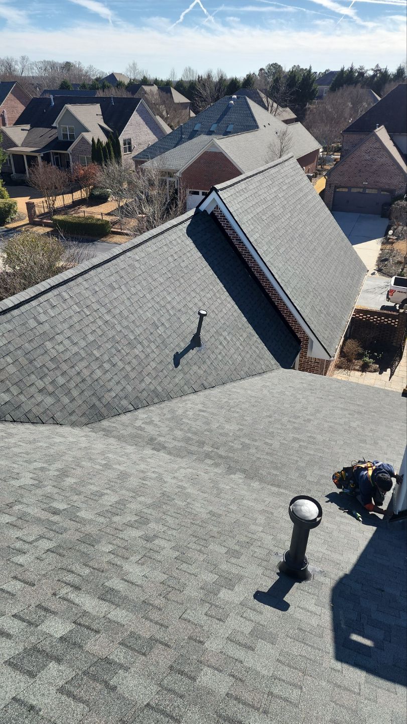 Cumming GA Roof Replacement CertainTeed Landmark Colonial Slate by Reset Roofing