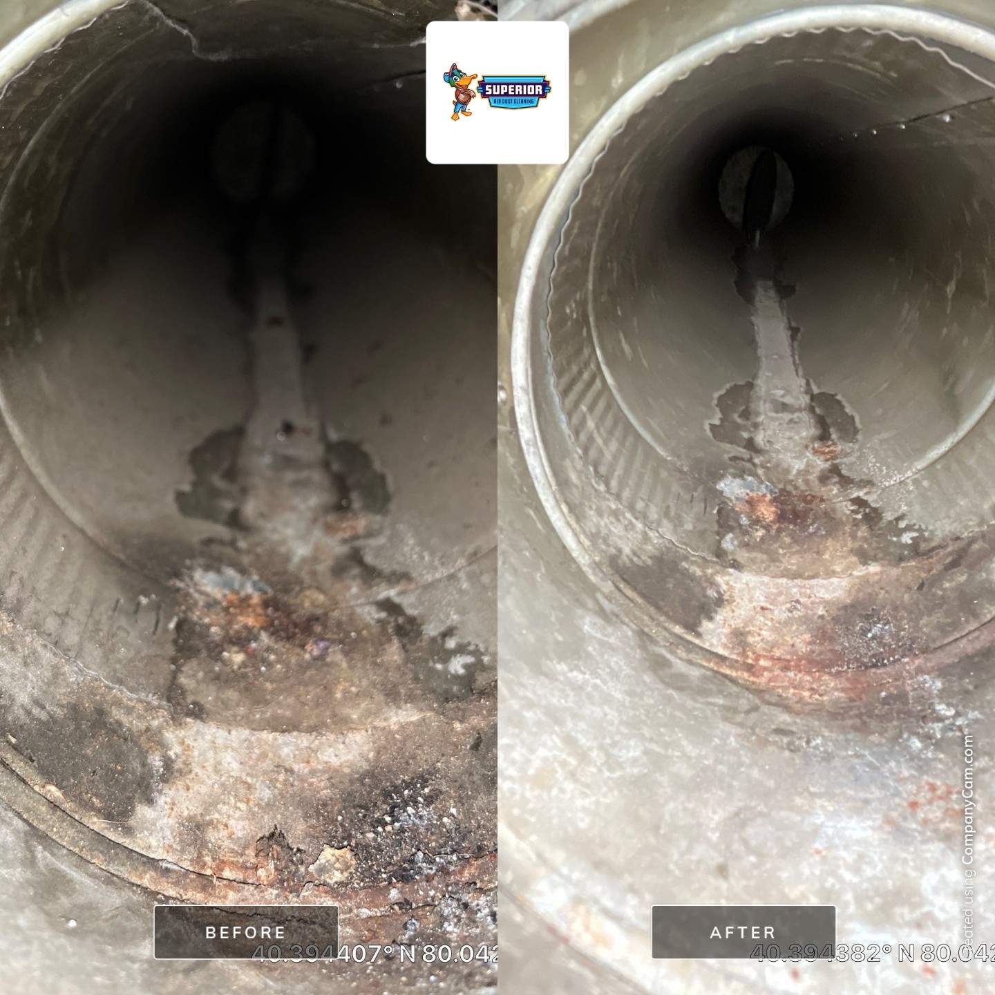 Air Duct Cleaning With a Vacuum Truck in Dormont, PA by Superior Air Duct Cleaning