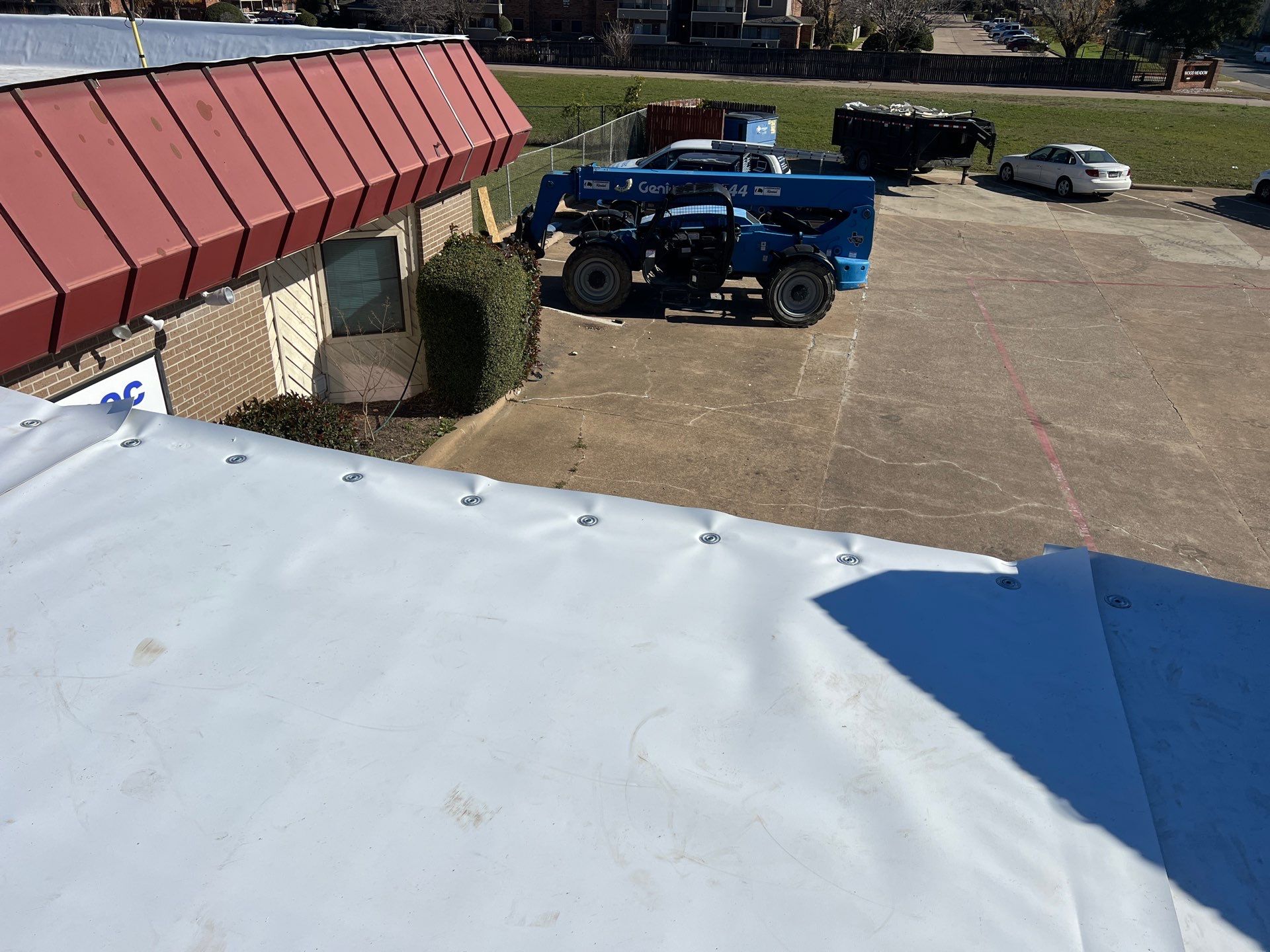 Commercial Roofing Installation using GAF Evergaurd TPO 60 Mil by Becker Roofing and Exteriors