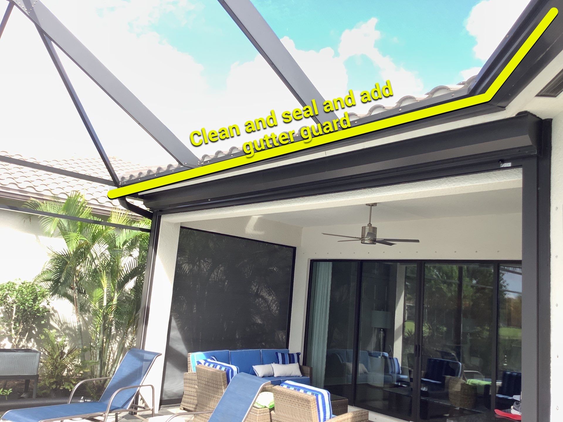 Splash Guard Installation in Sarasota FL by Gutter Professors