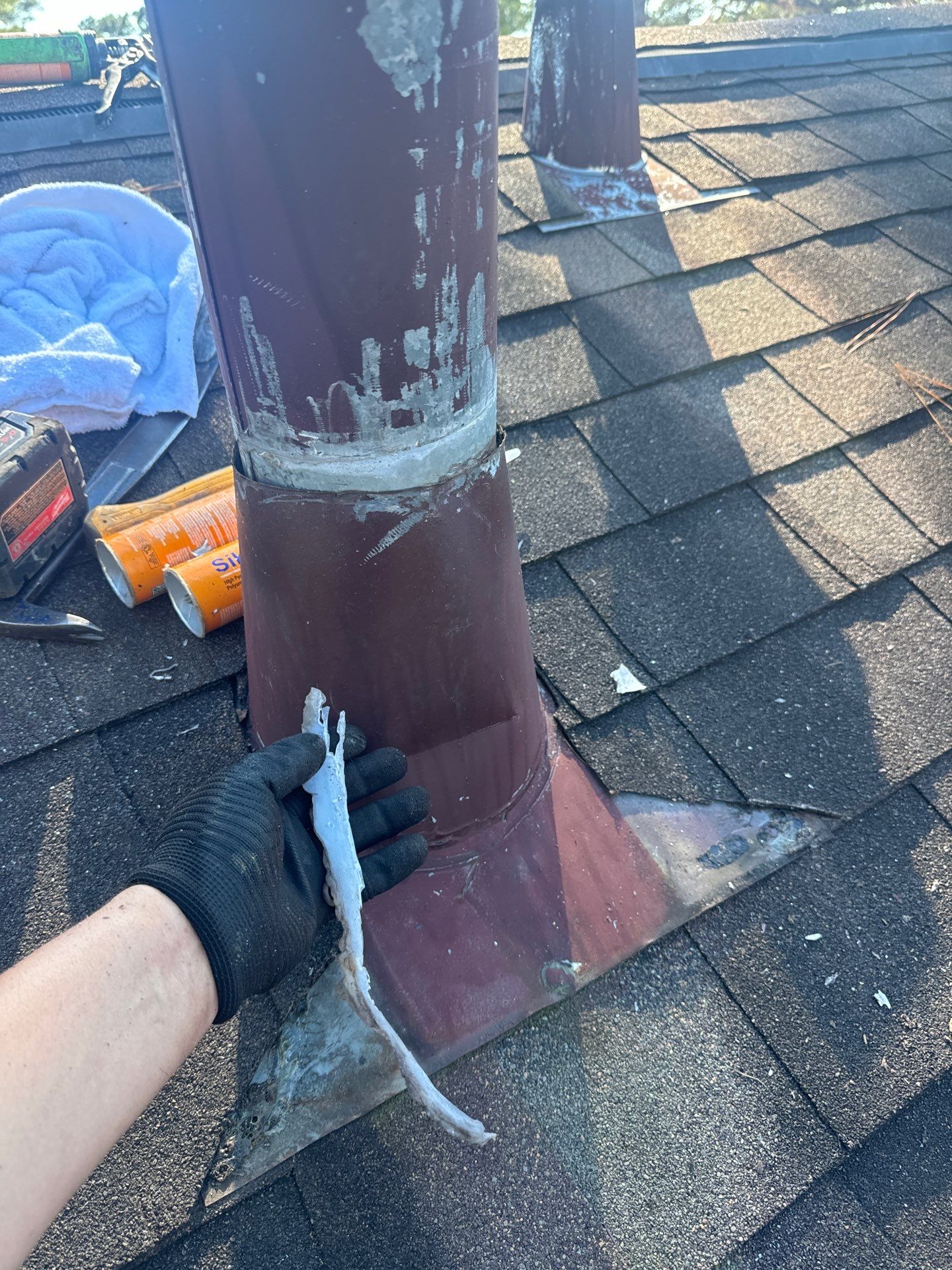 Project in Houston, TX by Associates Roofing Unlimited 