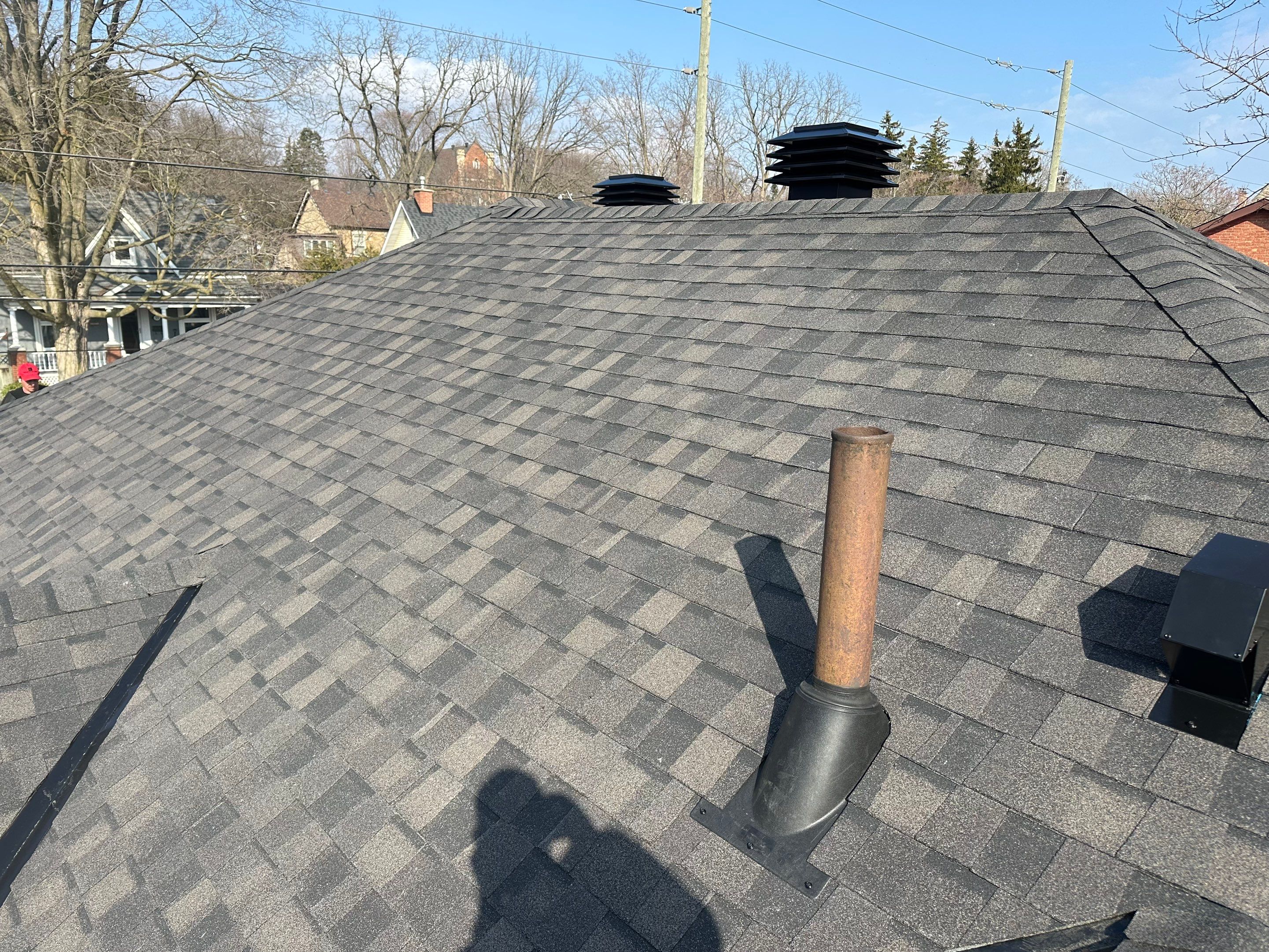 Project in Hamilton by The Roofing Crew