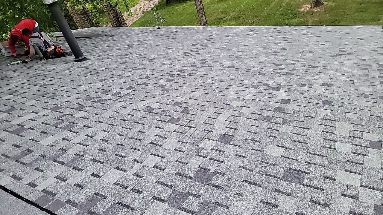 Atlas Pinnacle Pristine Scotchgard: Hearthstone Drip Edge: Black by Eagle Eye Roofing