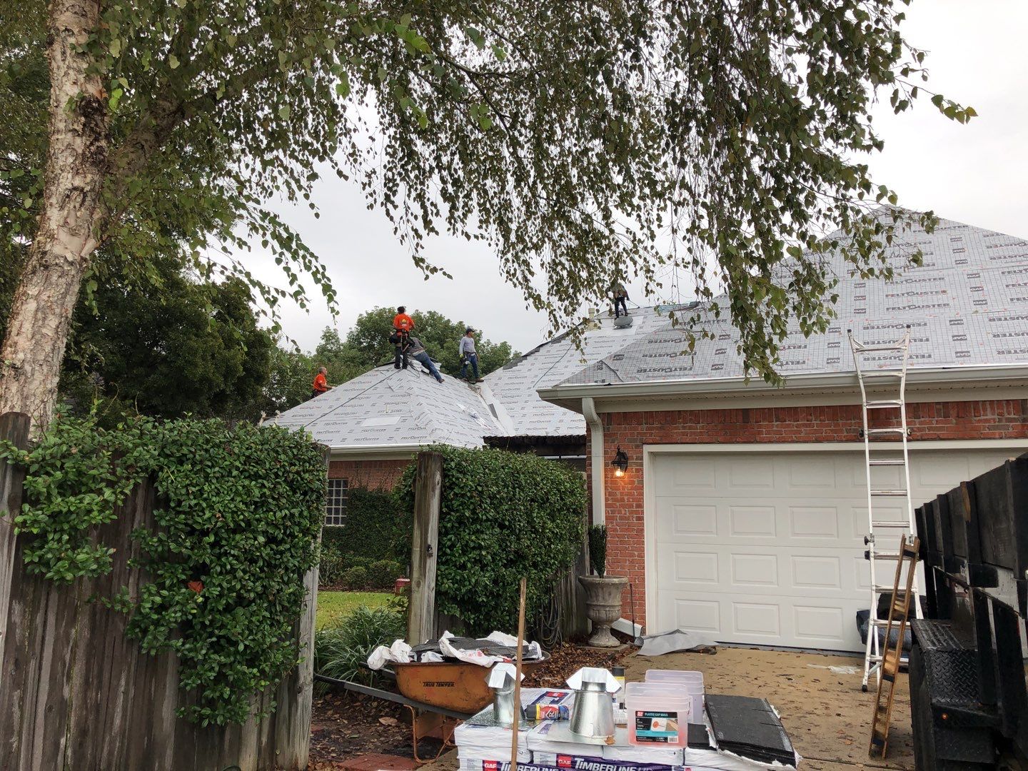 Residential Roofing Installation using Roof Replacement by American Roofing & Construction LLC