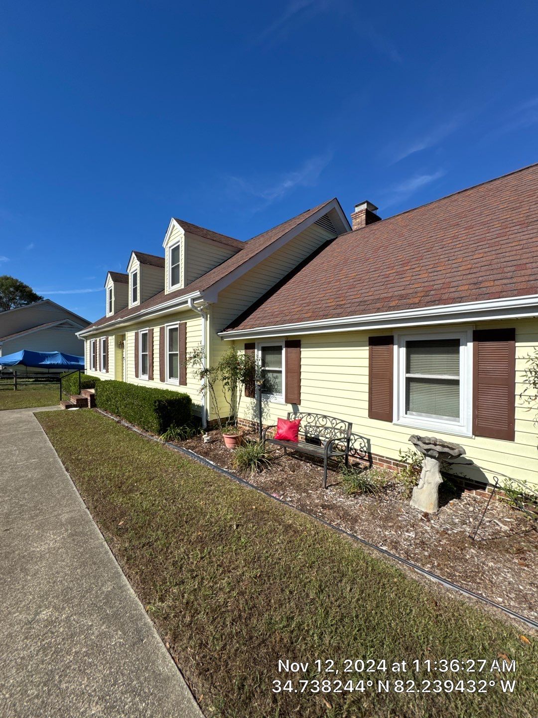 Architectural Shingle Roof Replacement and Chimney Flashing in Simpsonville by Roofers LLC