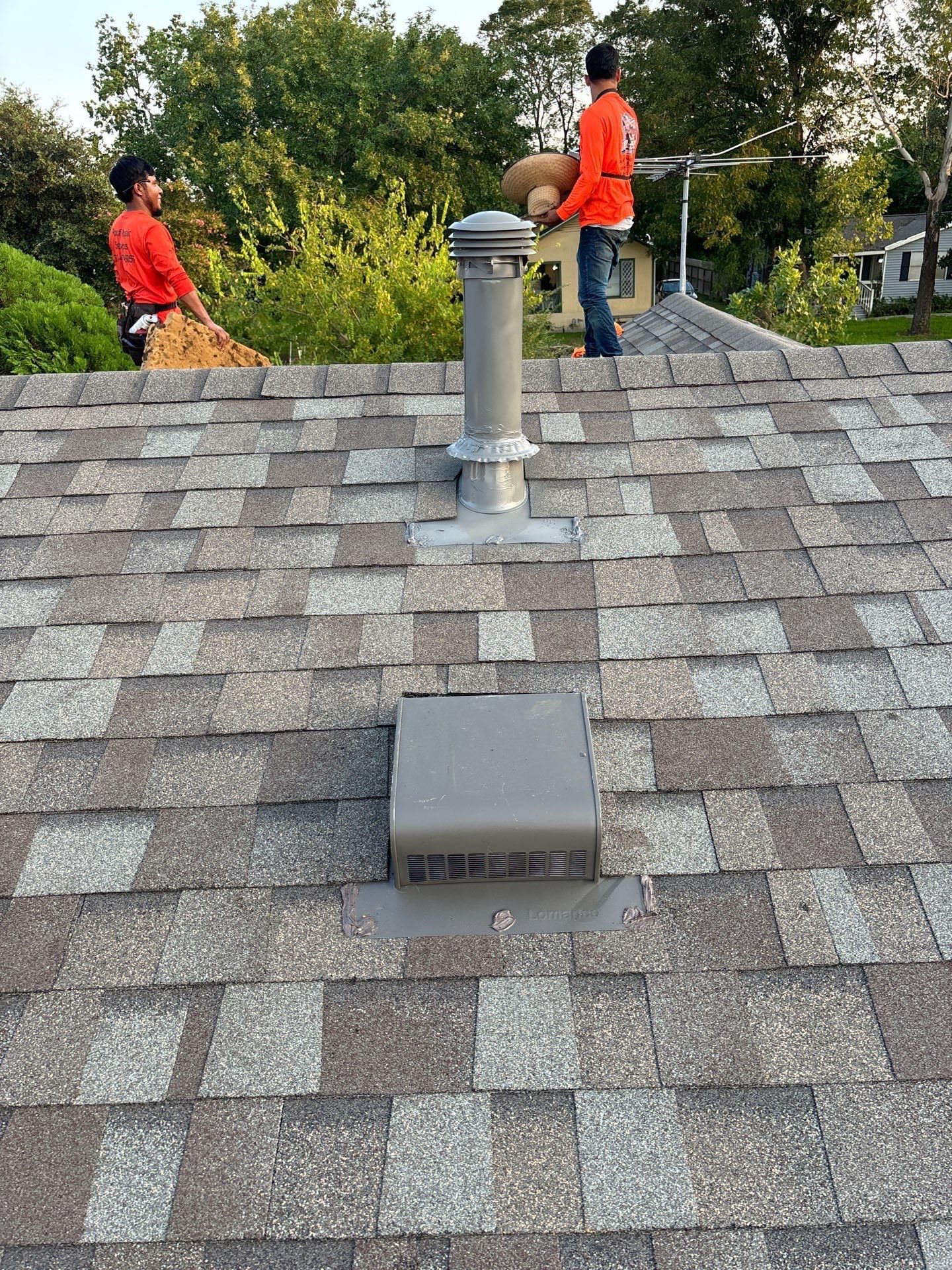 Residential Roofing Installation using Owen's Corning Duration (Lifetime) Shingles by Roof Repair Company