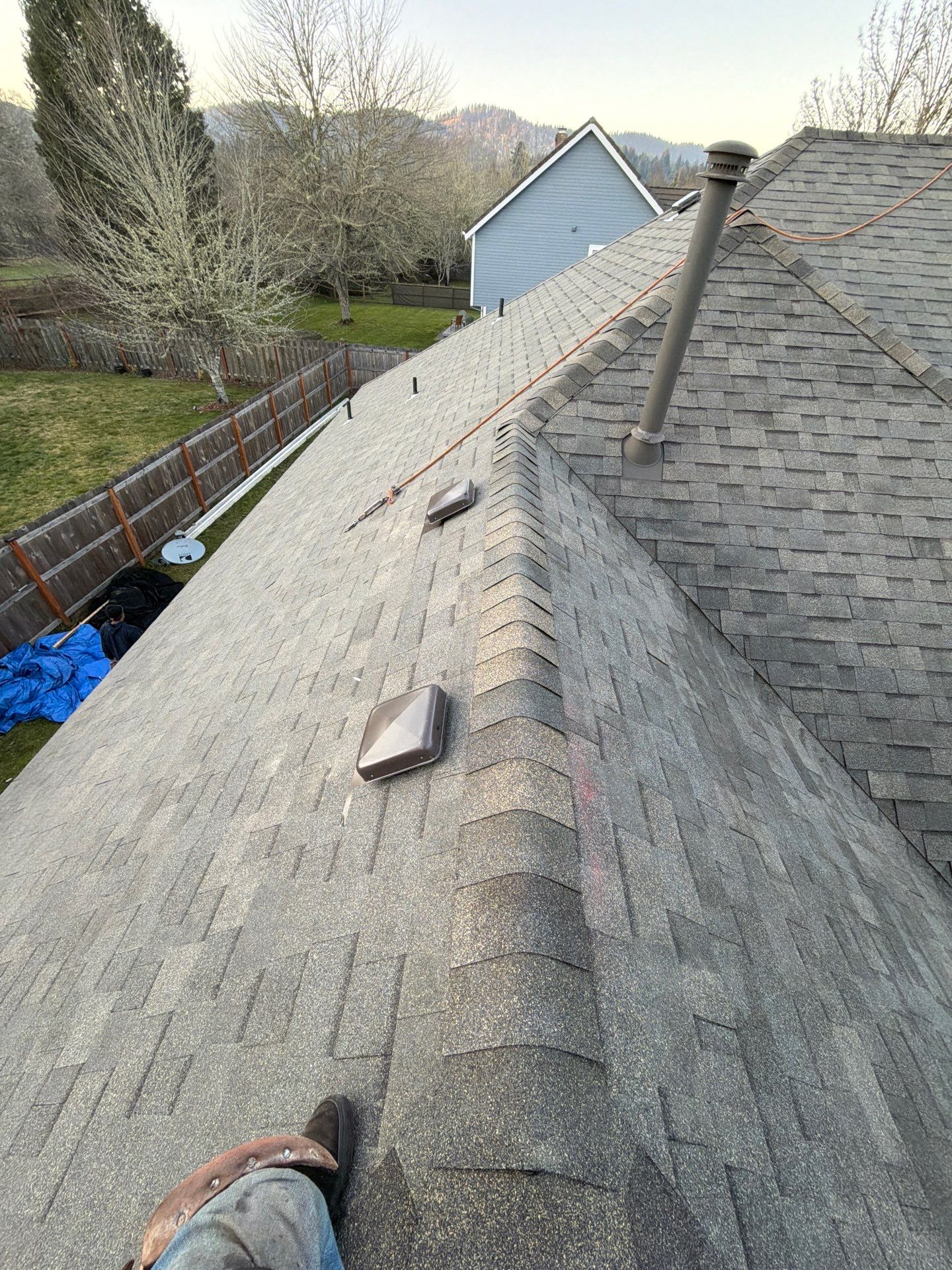 Project in Corvallis, Oregon by Eagle Point Roofing