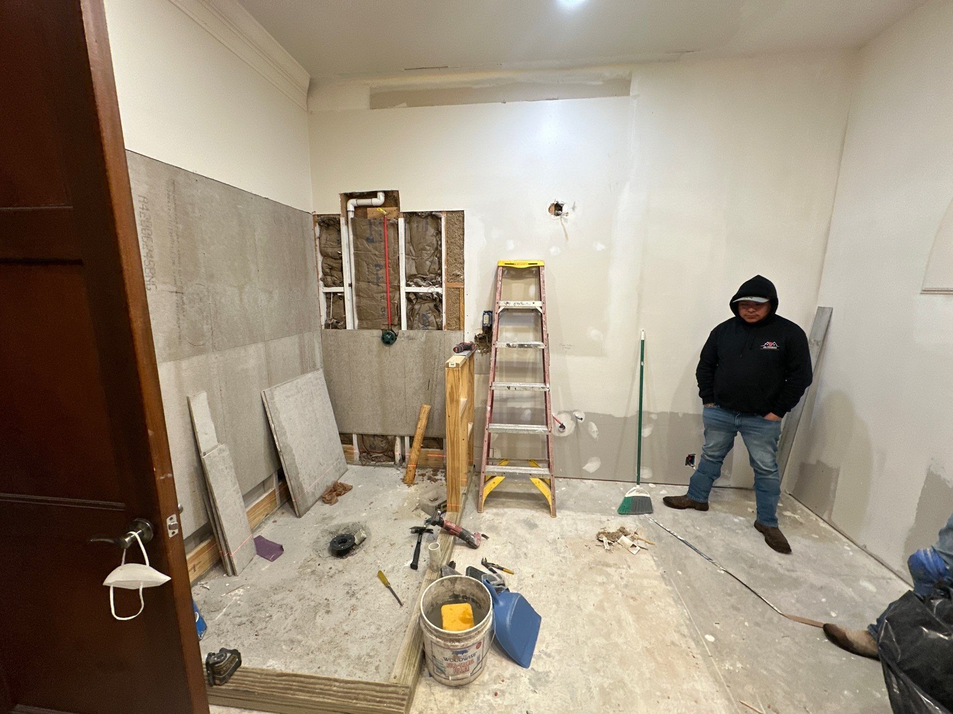 Bathroom Remodel and Flooring in Tomball, TX by SophAlx LLC