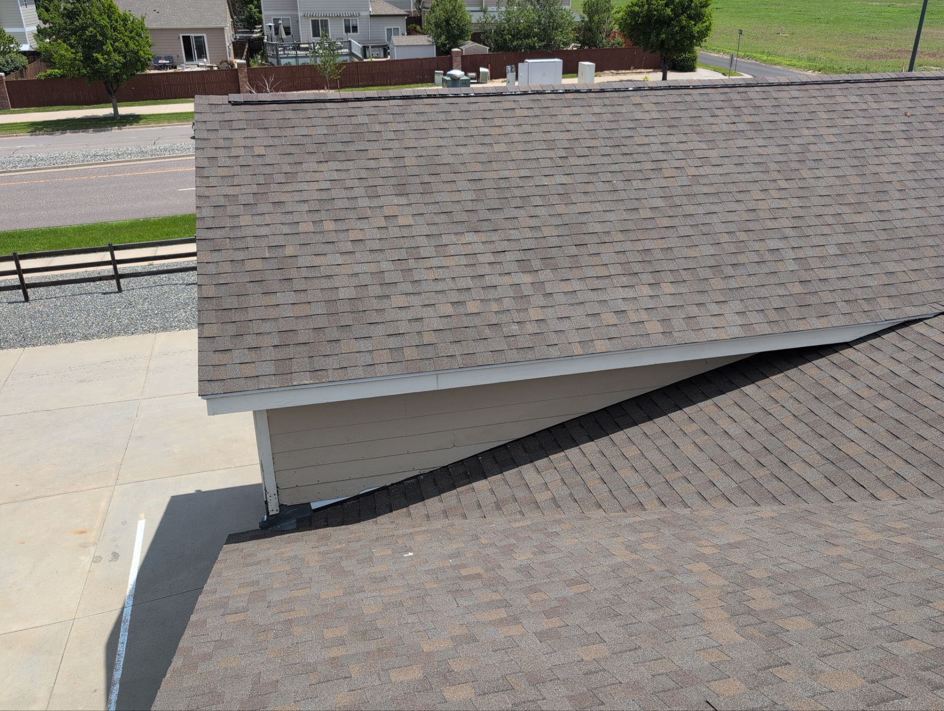 Fire Station Shingle Replacement by Blue Peaks Roofing LLC 