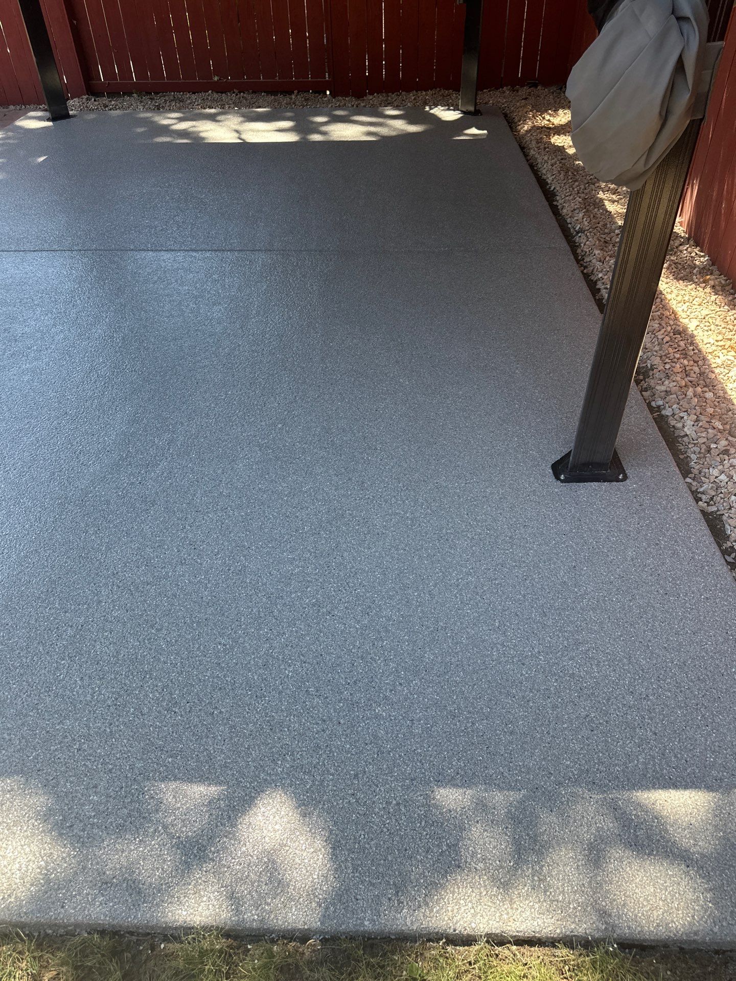 Custom Pumice Decorative Chip Porch Coating in Templeton by MGP Coatings