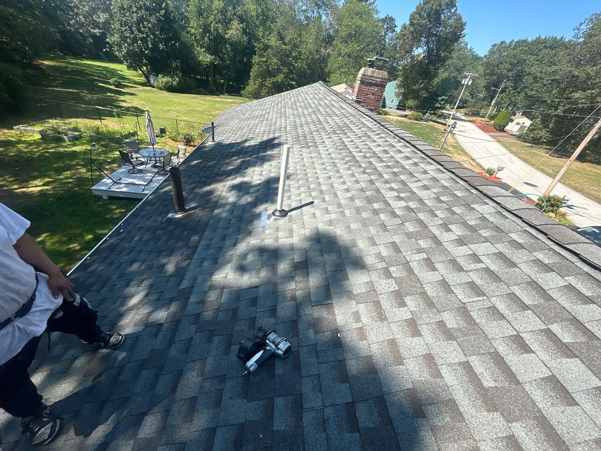 Roof Repair with Shingle Replacement – Chelmsford, MA by Mighty Dog Roofing of Greater Middlesex County