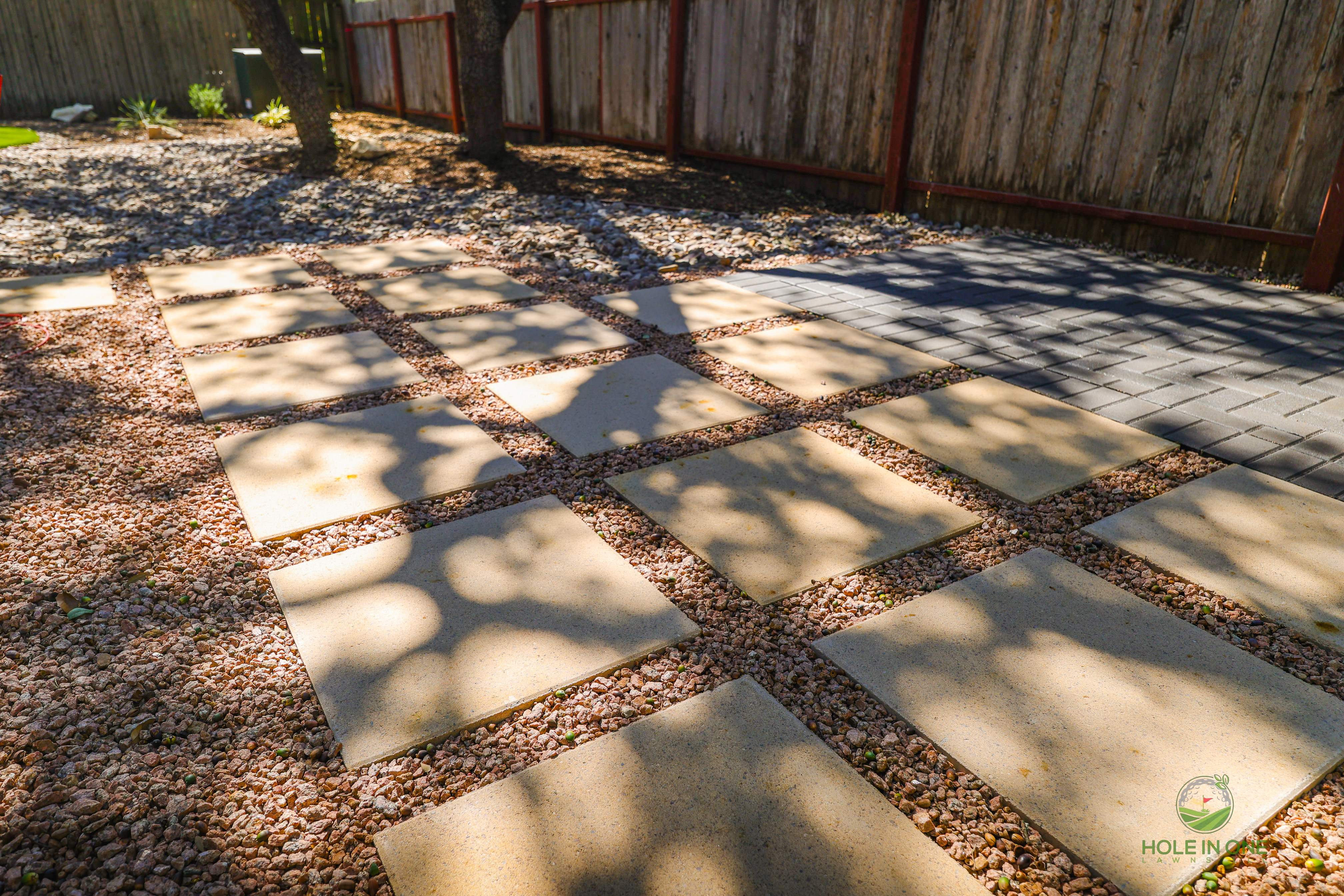 Pet Turf, Holland Paver Walkway & 2x2 Pavers | Green Springs Valley, San Antonio TX by Hole In One Lawns, LLC