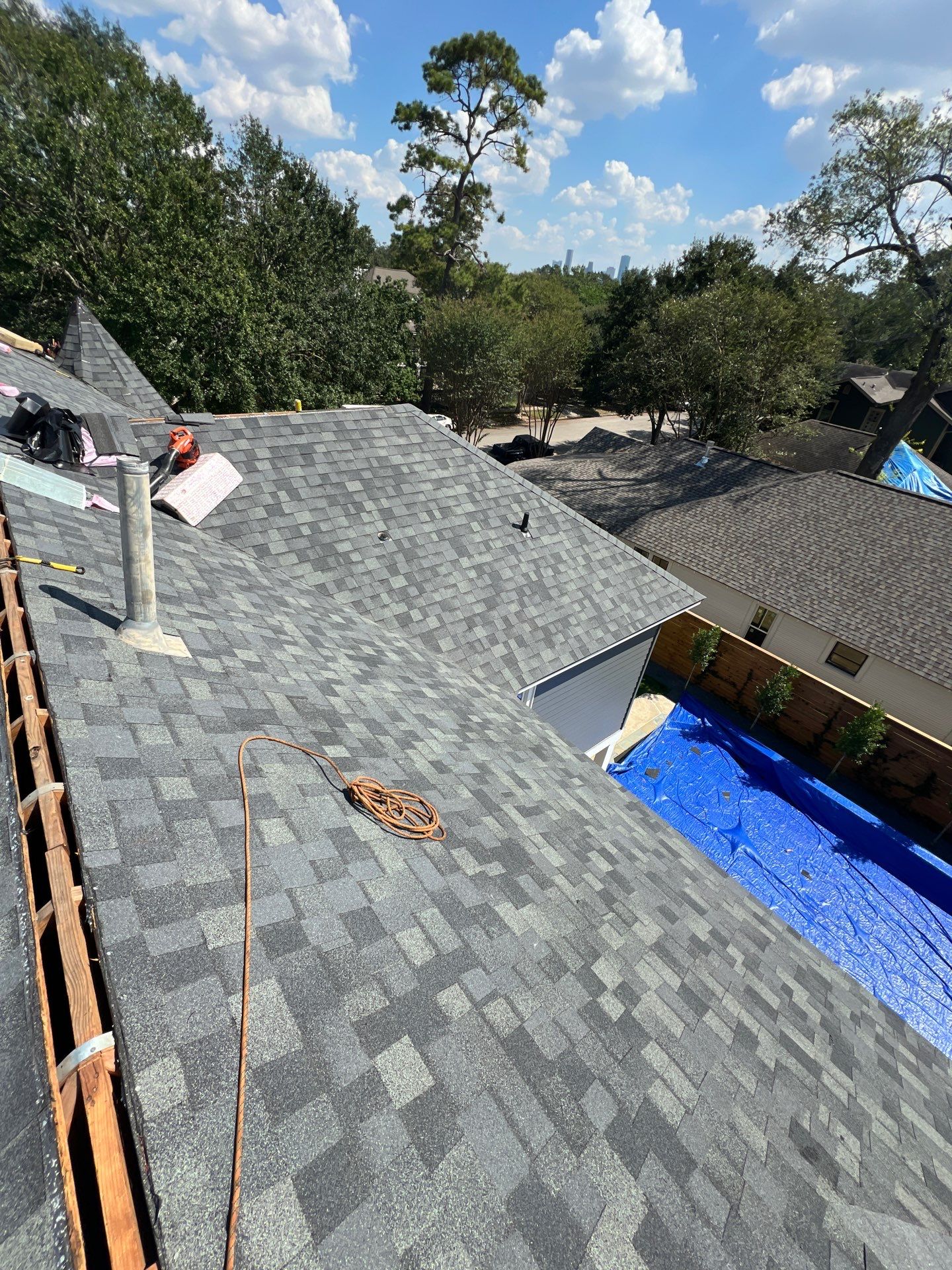 Residential Roofing Repair using Owen's Corning Duration (Lifetime) Shingles by Roof Repair Company