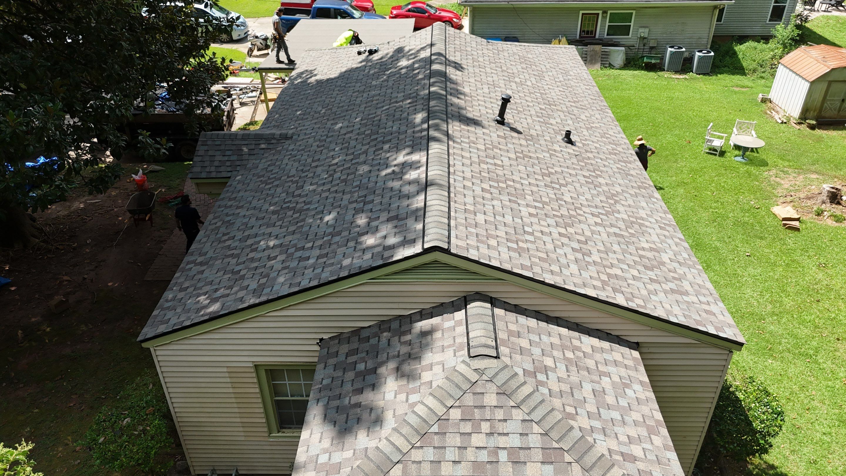 Doraville, GA Roof Replacement CertainTeed Landmark Pro Max Def Weathered Wood by Reset Roofing