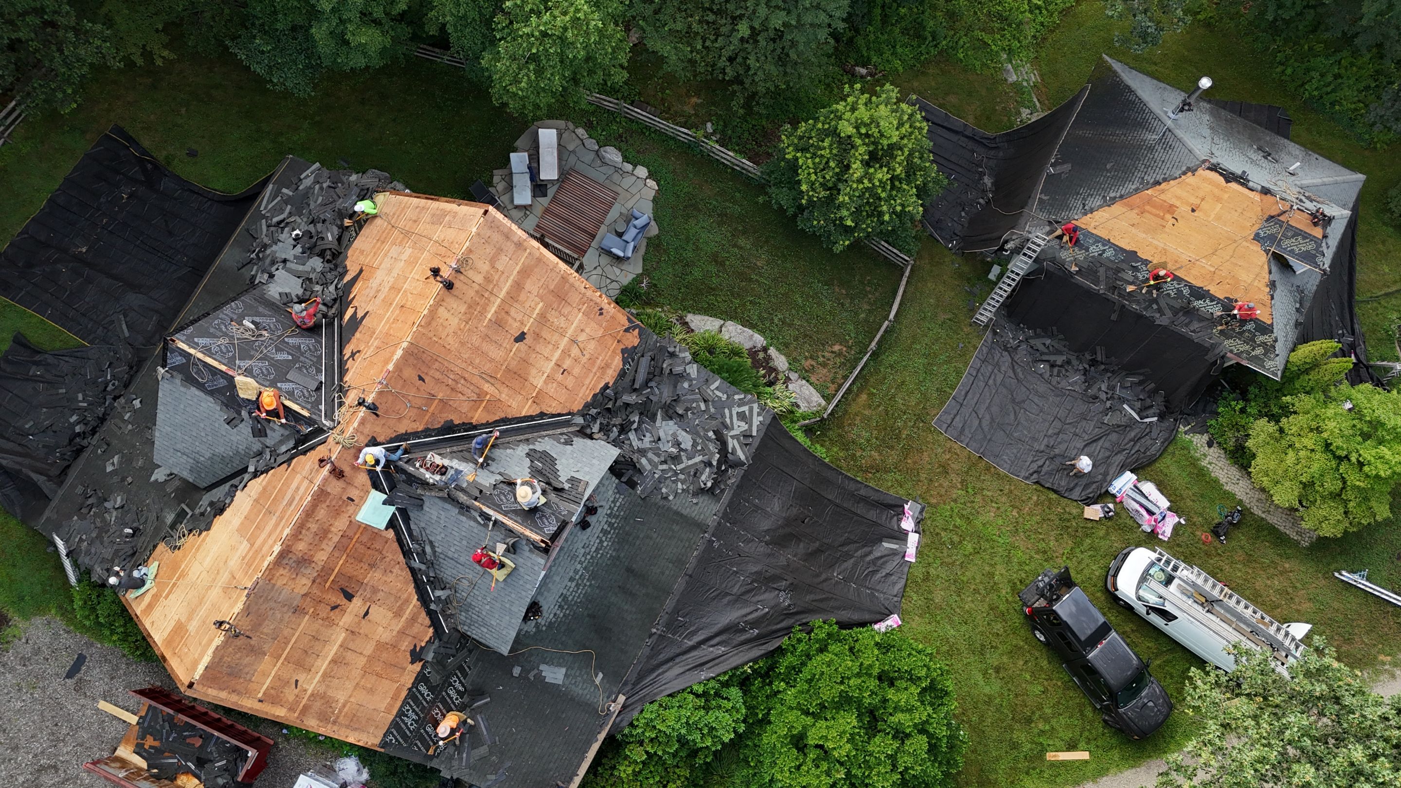 Carlisle Dual Roof Replacement: Main House & Brewery with Skylight Upgrade by Mighty Dog Roofing of Greater Middlesex County