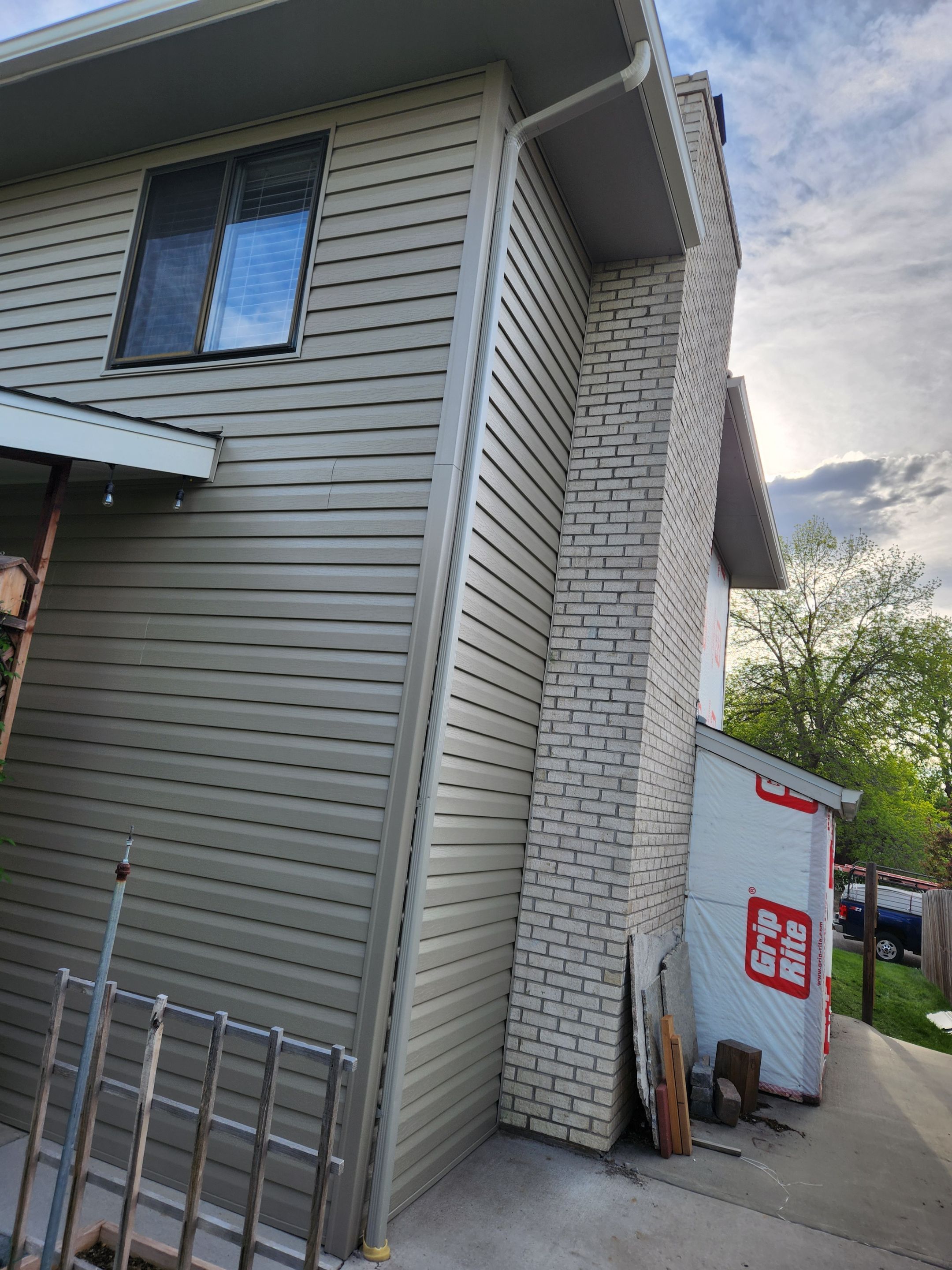 Vinyl siding replacement  by United Windows and Siding LLC
