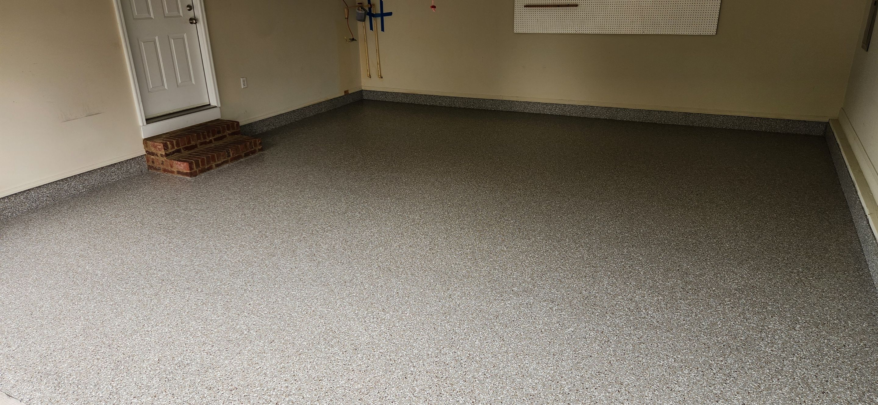 Garage renovation using Creekbed by Elite Floor Solutions
