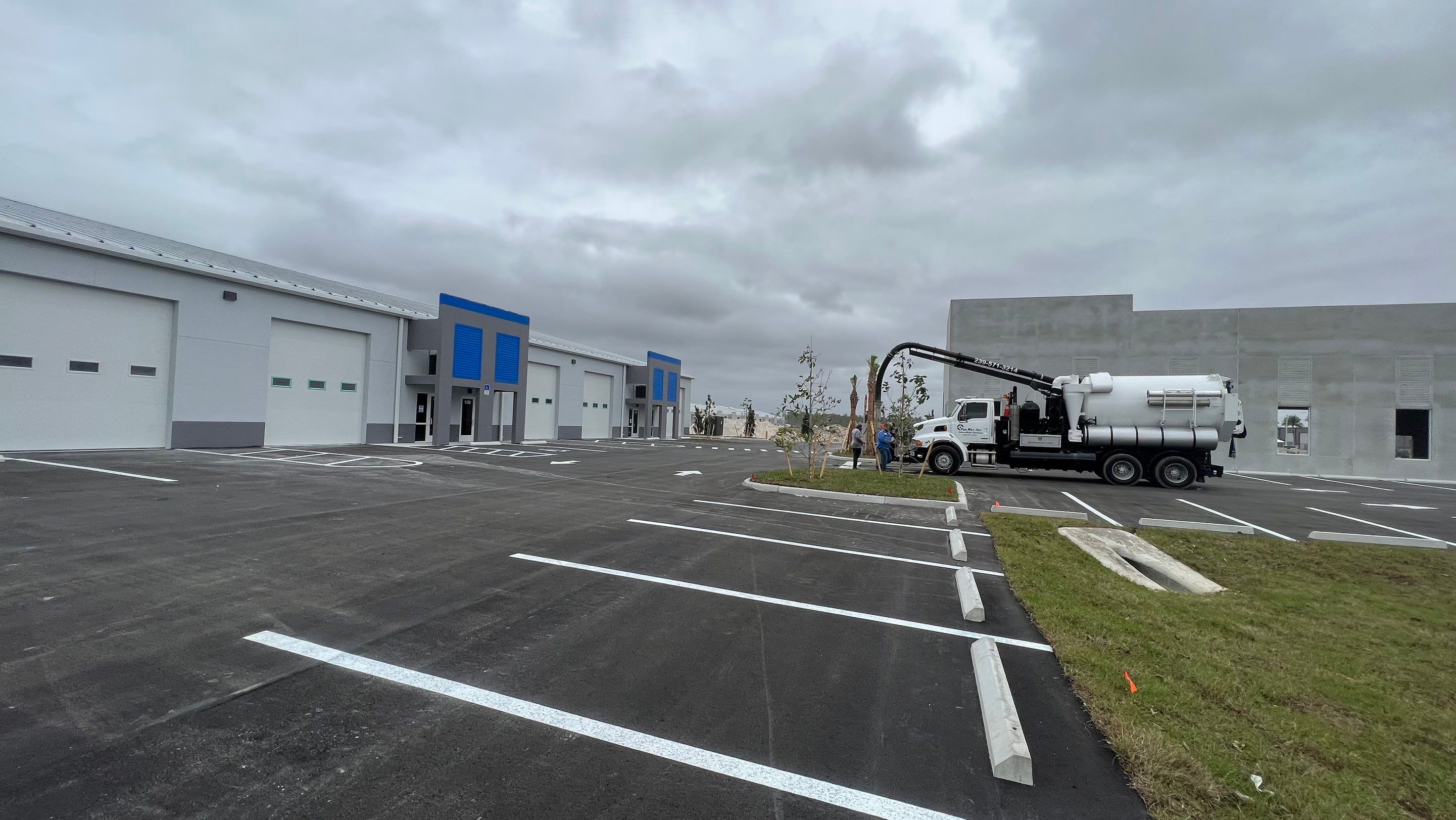 New Construction Storm Drain System Cleaning by Don Mar, Inc. Storm Water Solutions