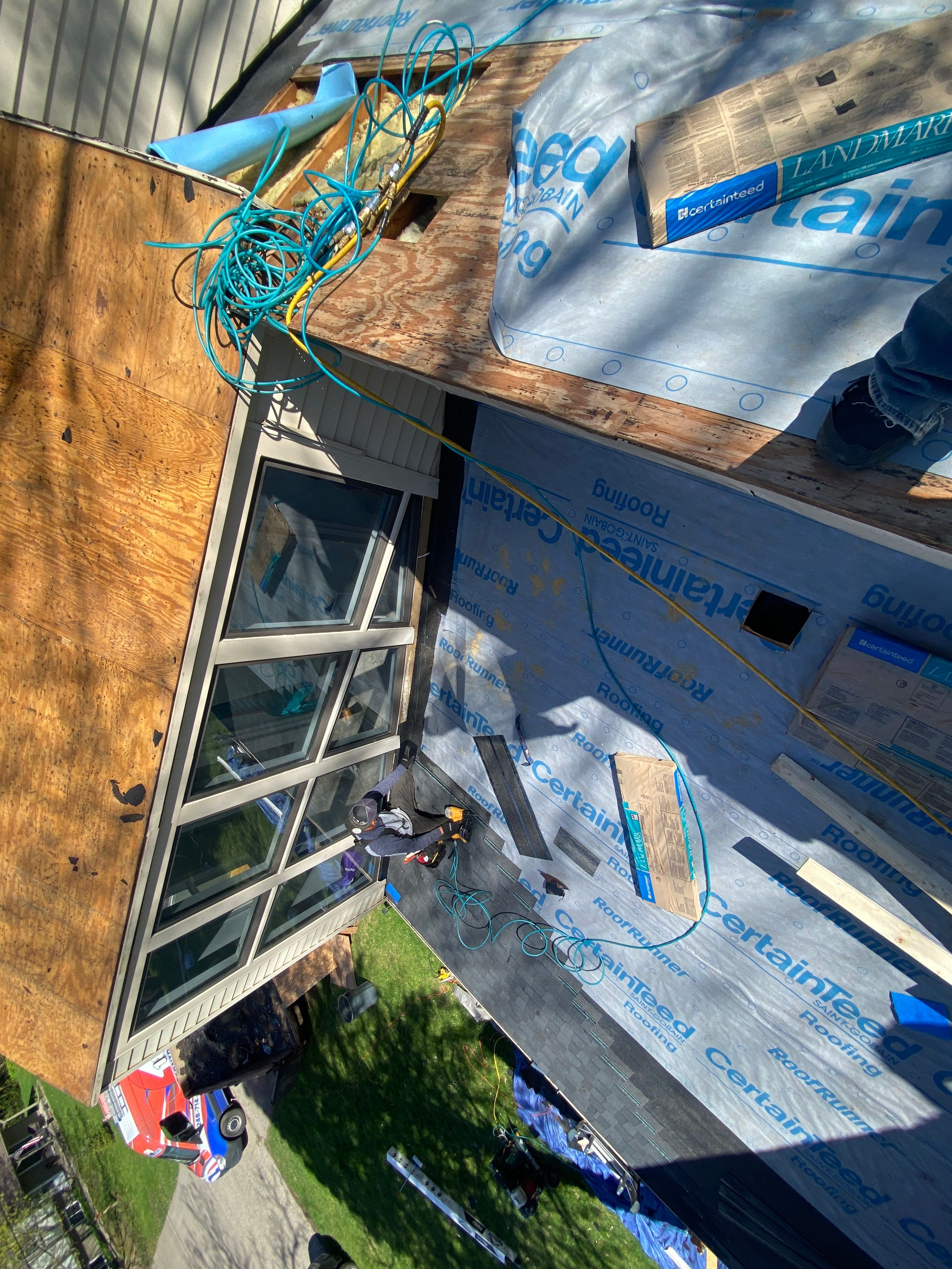 Roof Replacement using CertainTeed Landmark Pro by 180 Contractors