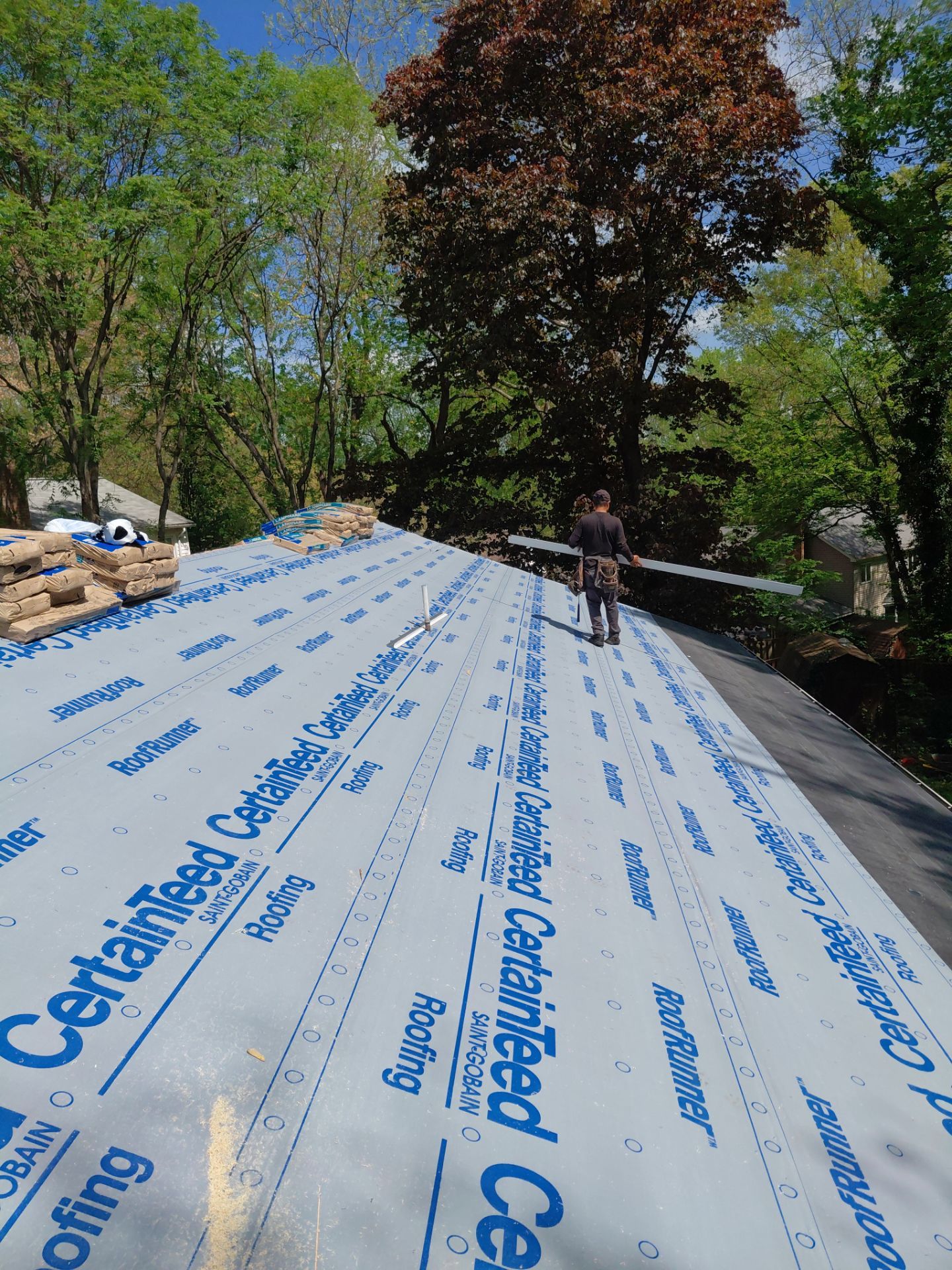 Annandale: Residential Roof Replacement with CertainTeed Landmark in Moire Black by RM Banning, Inc.
