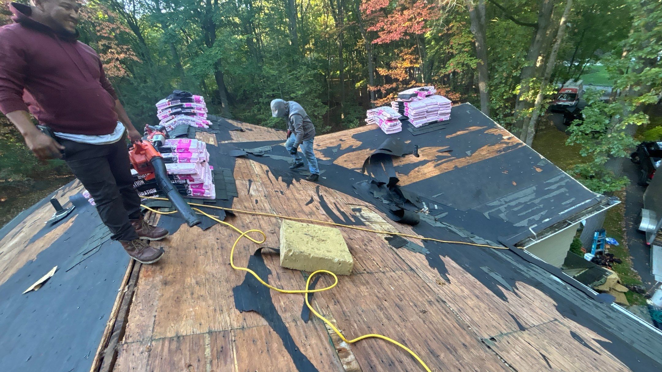 Roof Replacement using Owens Corning Slatestone Gray by 180 Contractors