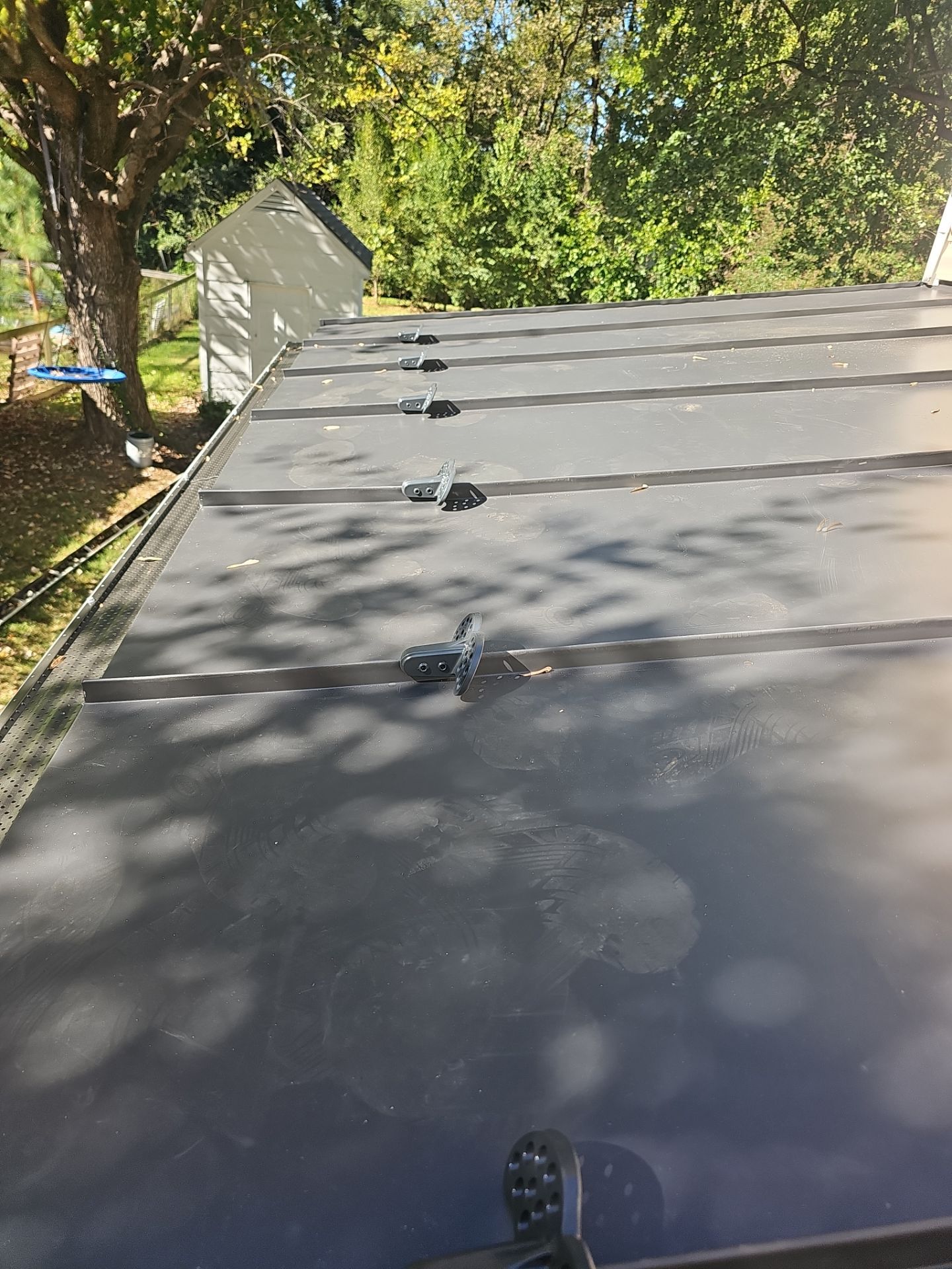 Metal Roof and Gutter Replacement by Winchester Roofing