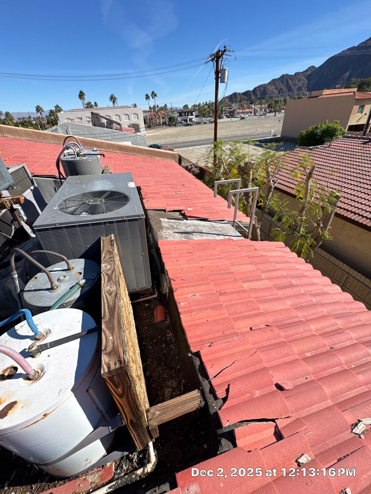 Project in La Quinta by Desert Roof Concepts