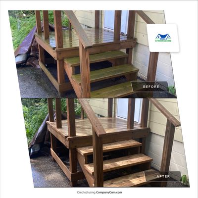 Wood and path clean