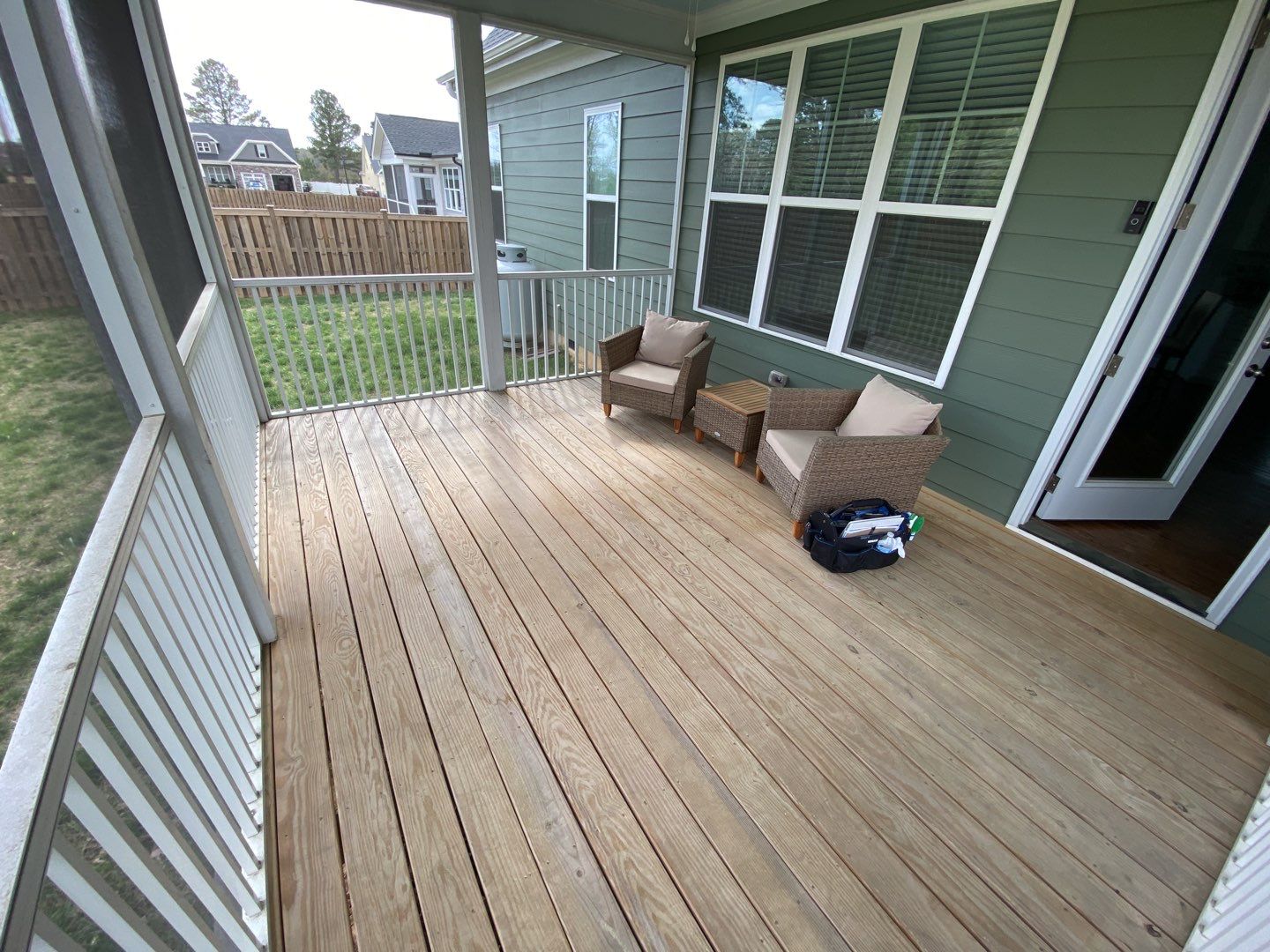 Weathered Deck using Wood Sealant by DuraSeal