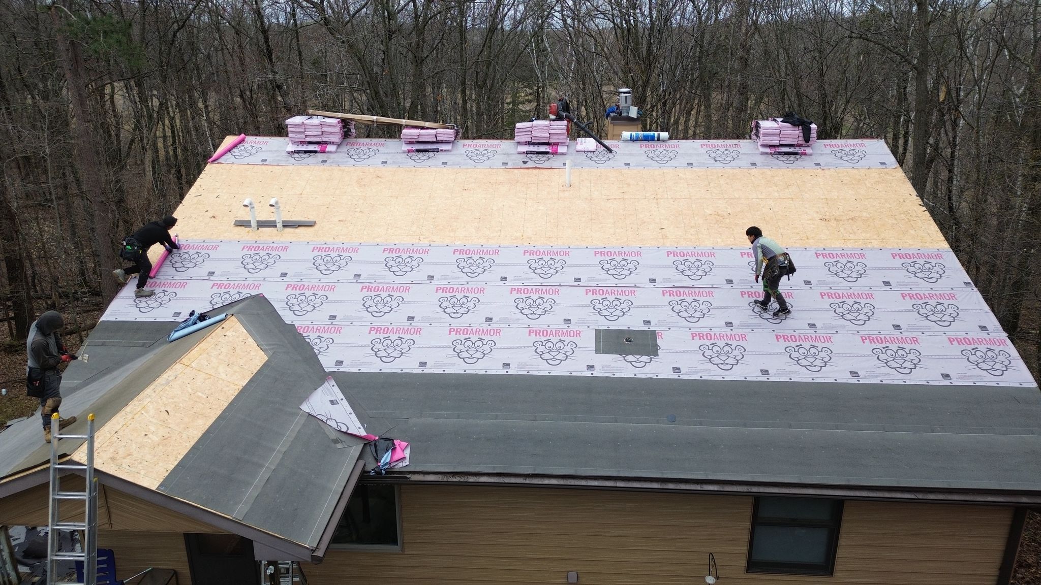 Project in Brainerd by CoMitted 365 Roofing & Exteriors 