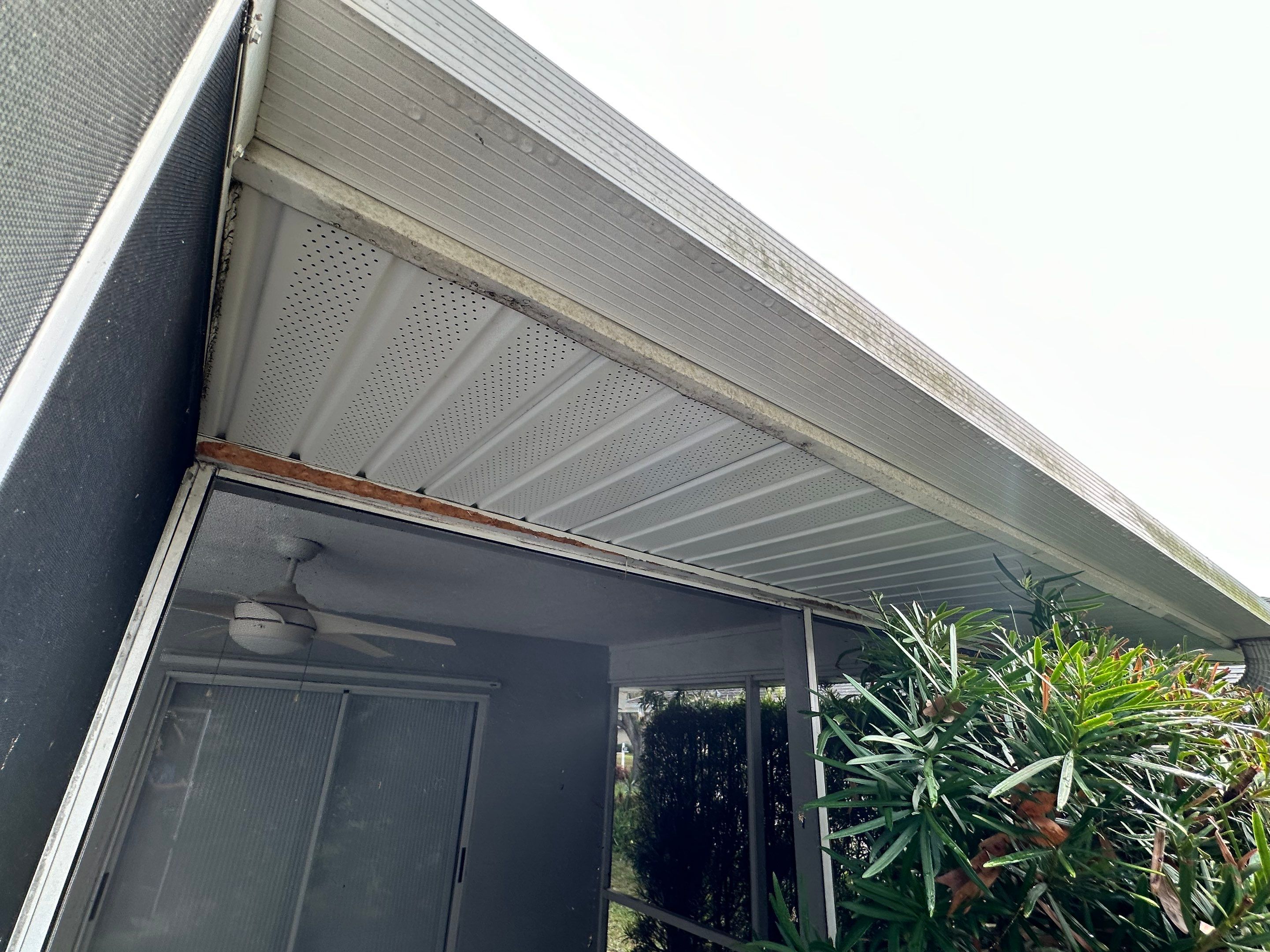 Install Vinyl Soffit in Sarasota FL by Gutter Professors