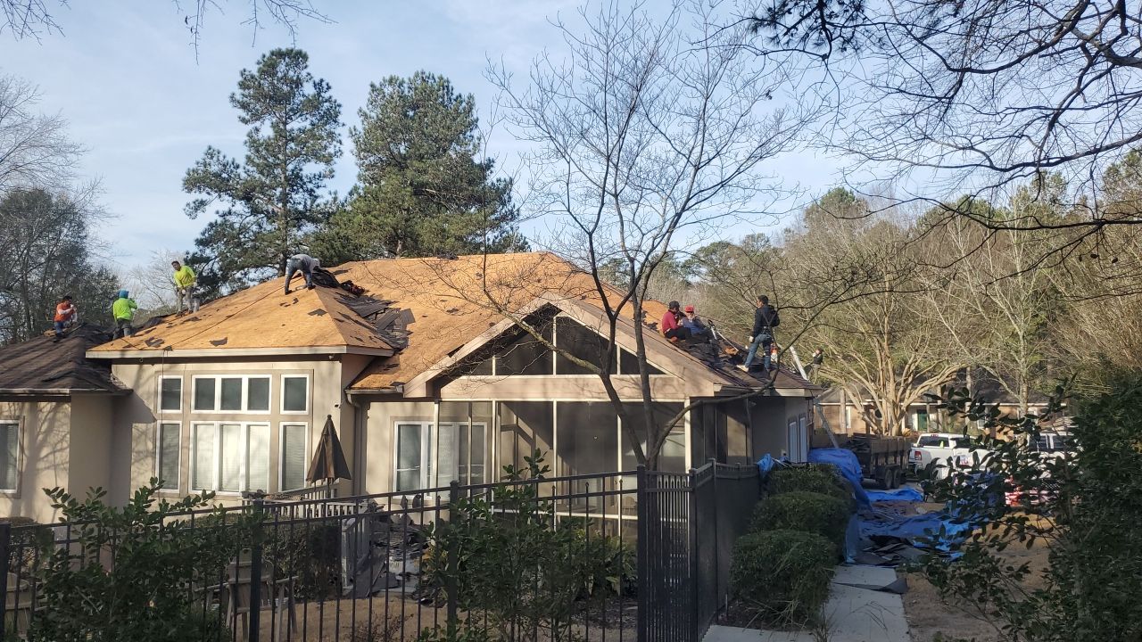 Residential Roofing Installation using Owens Corning by Inspector Roofing and Restoration