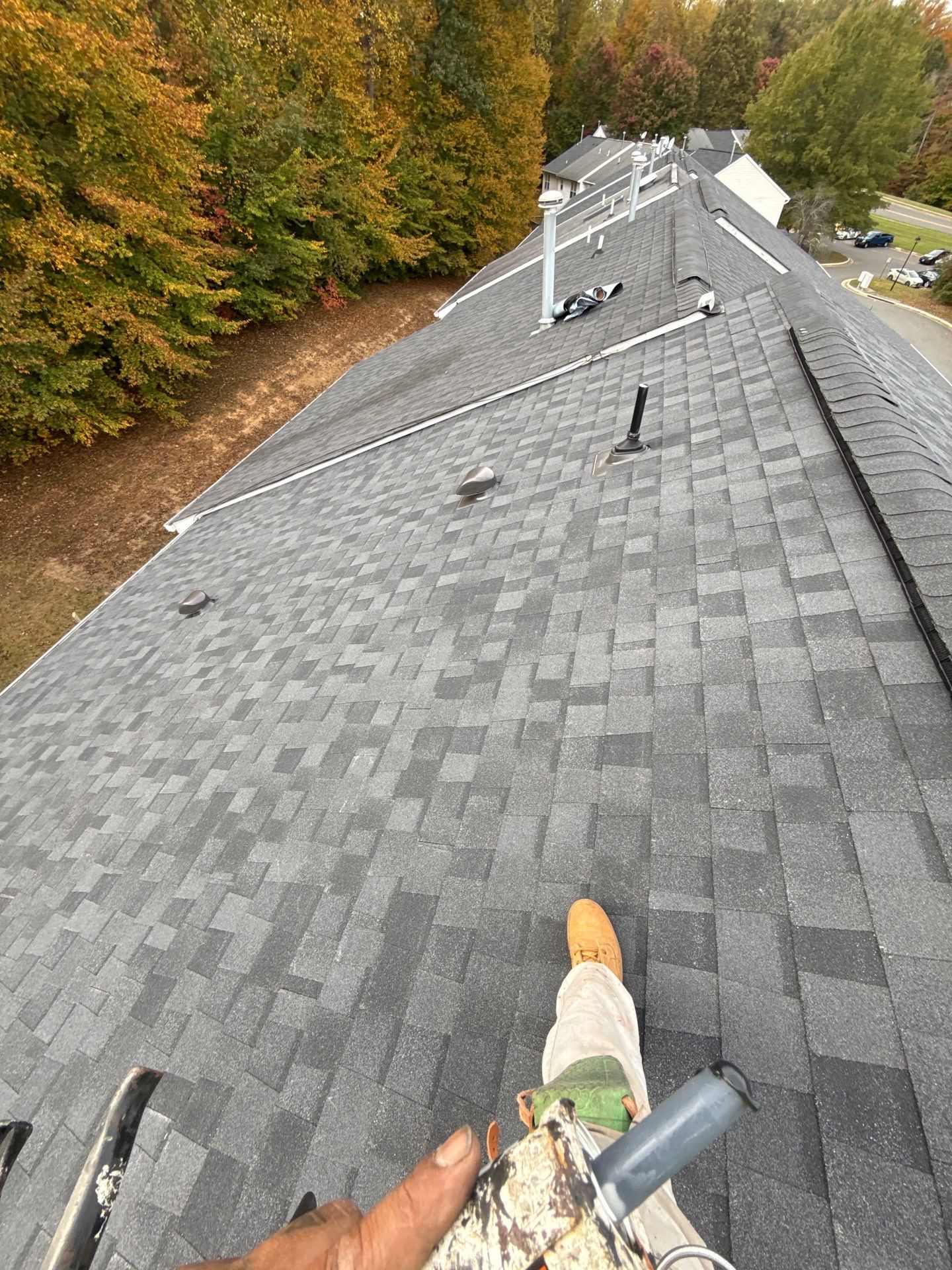 Woodbridge:Residential Roof Replacement with CertainTeed Landmark PRO in Max Def Moire Black  by RM Banning, Inc.