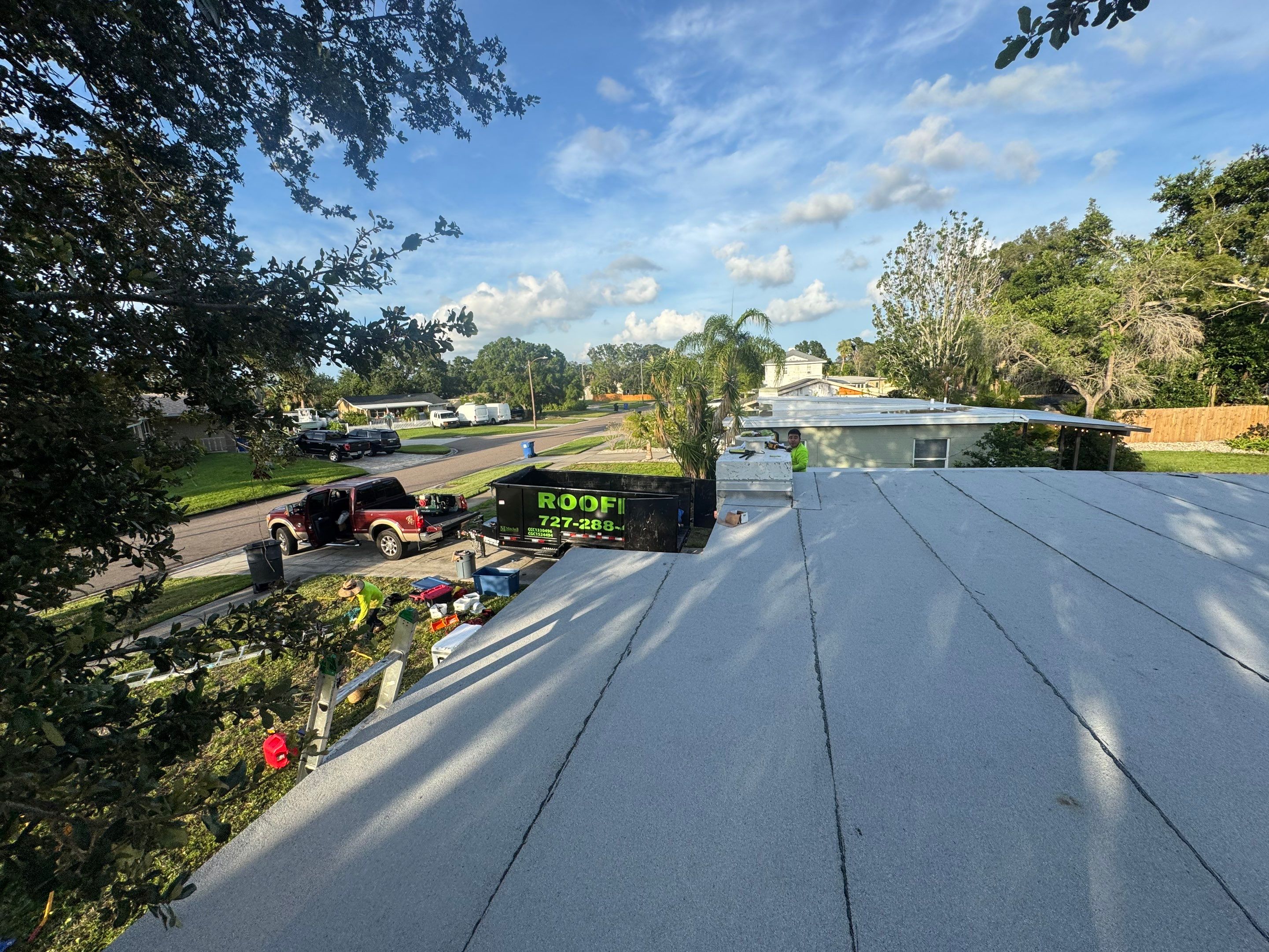 Project in St. Petersburg 33702 by Mitchell Roofing Company LLC 