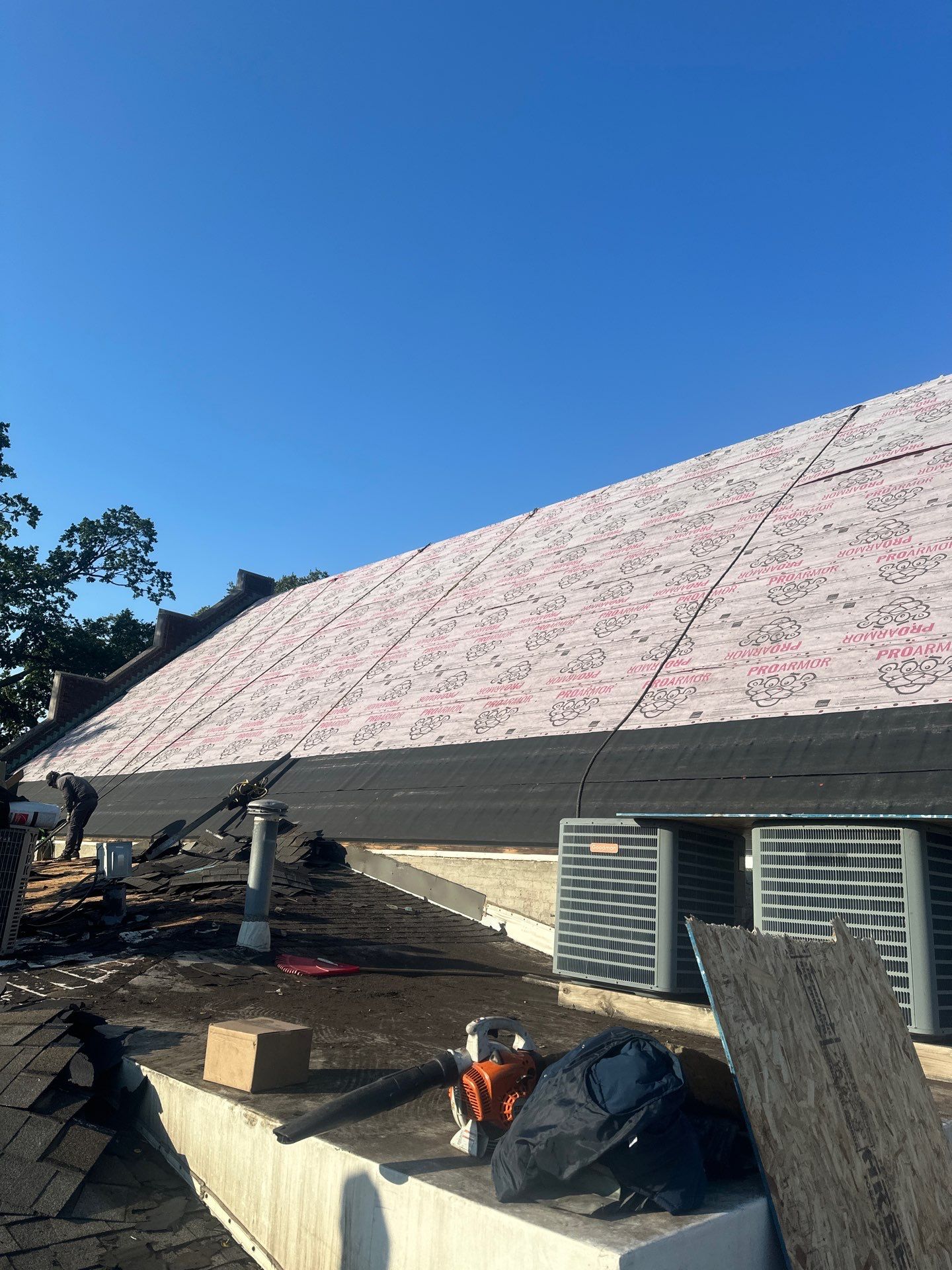 Commercial Roofing Installation using Owens Corning Duration by INO Services