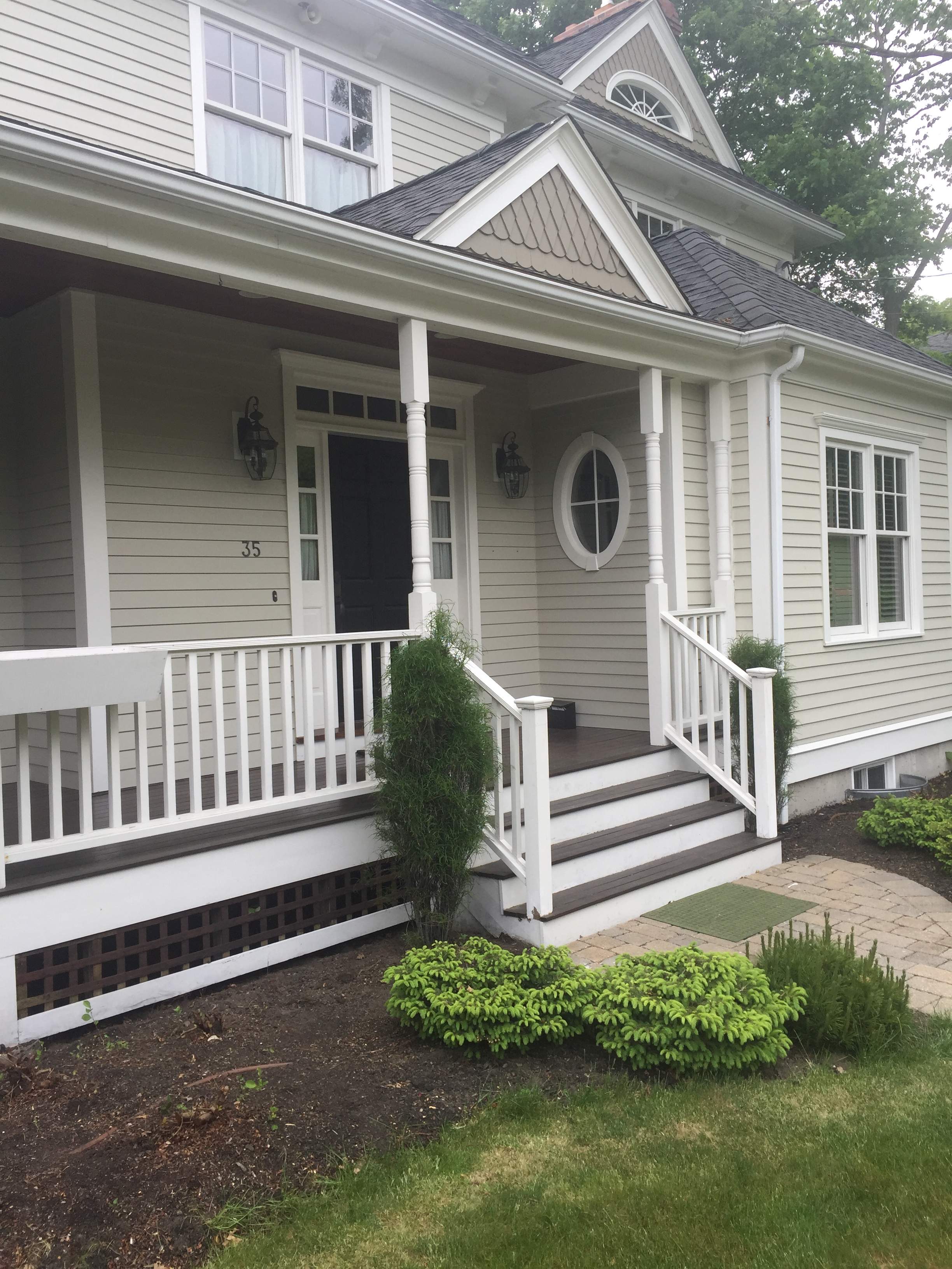 Porch/Deck Construction using Red Cedar by UBrothers Construction