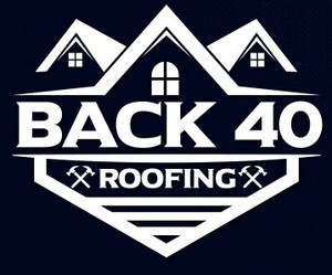 Logo for Back 40 Roofing