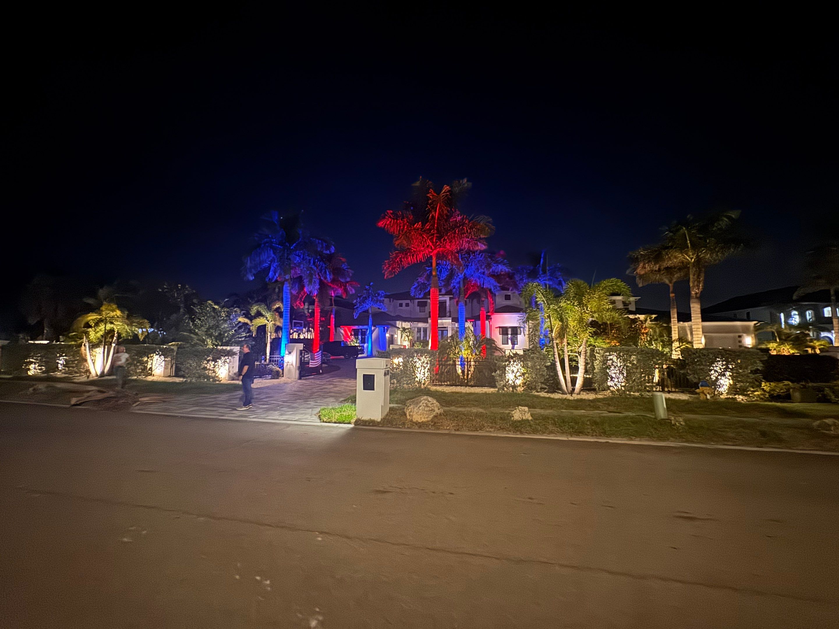 Custom Low-Voltage Landscape Lighting for Apollo Beach Waterfront Home by Elegant Accents