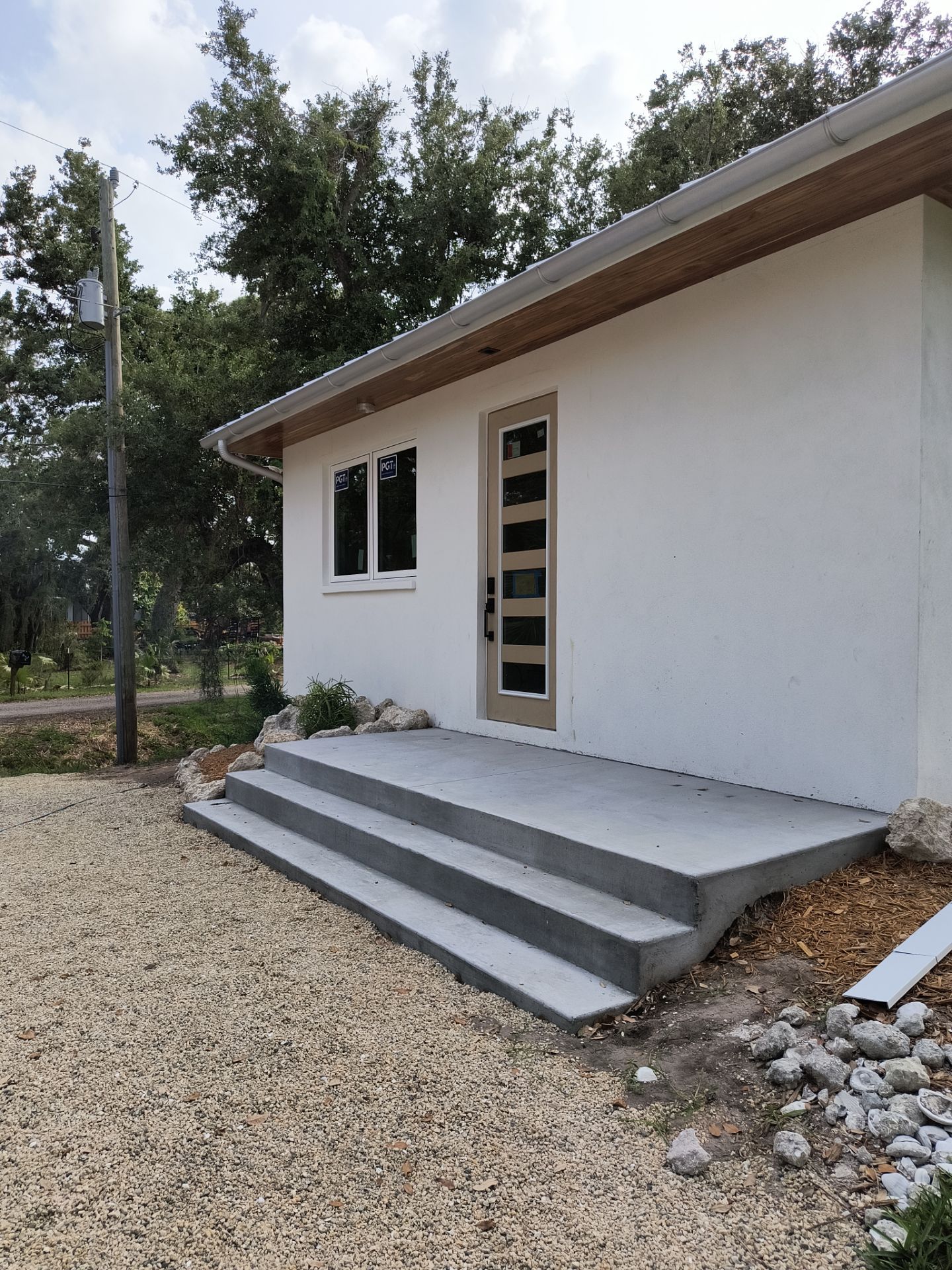 Half-Round Aluminum Gutters in Nokomis FL by Gutter Professors