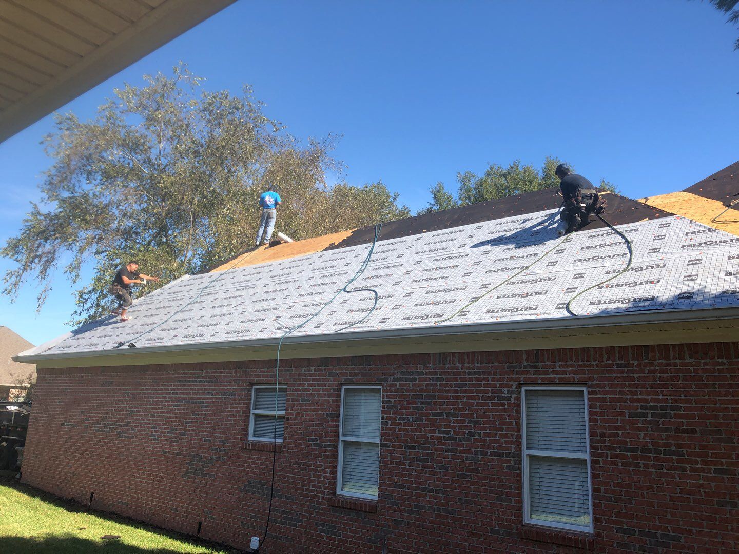 Residential Roofing Installation using Roof Replacement by American Roofing & Construction LLC