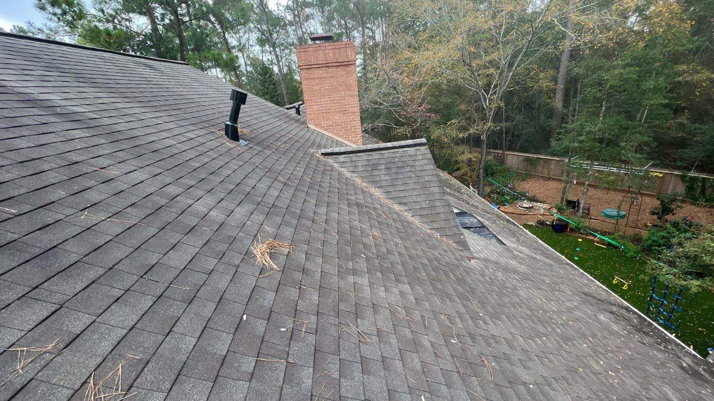 Residential Roof Replacement using Davinci Province Slate Shingles by Elite Roofing LLC