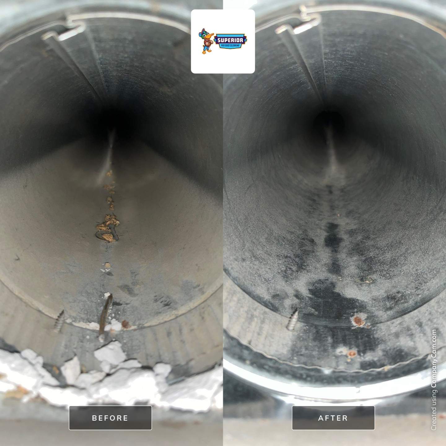 Air Duct Cleaning With a Vacuum Truck in New Waterford, OH by Superior Air Duct Cleaning