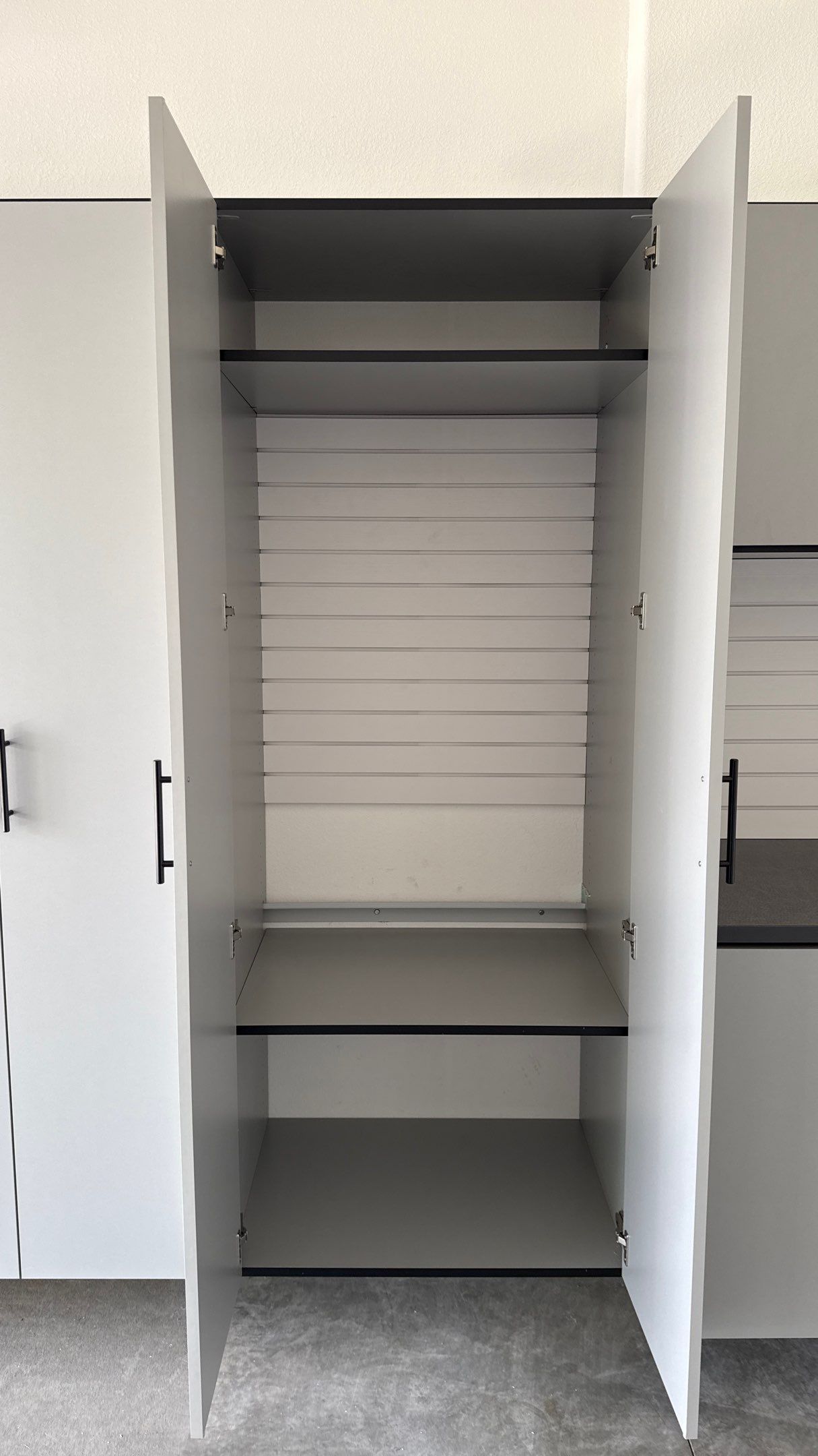 Jennifer's Beautiful Cabinet Design Just As She Wanted by Banner Garage