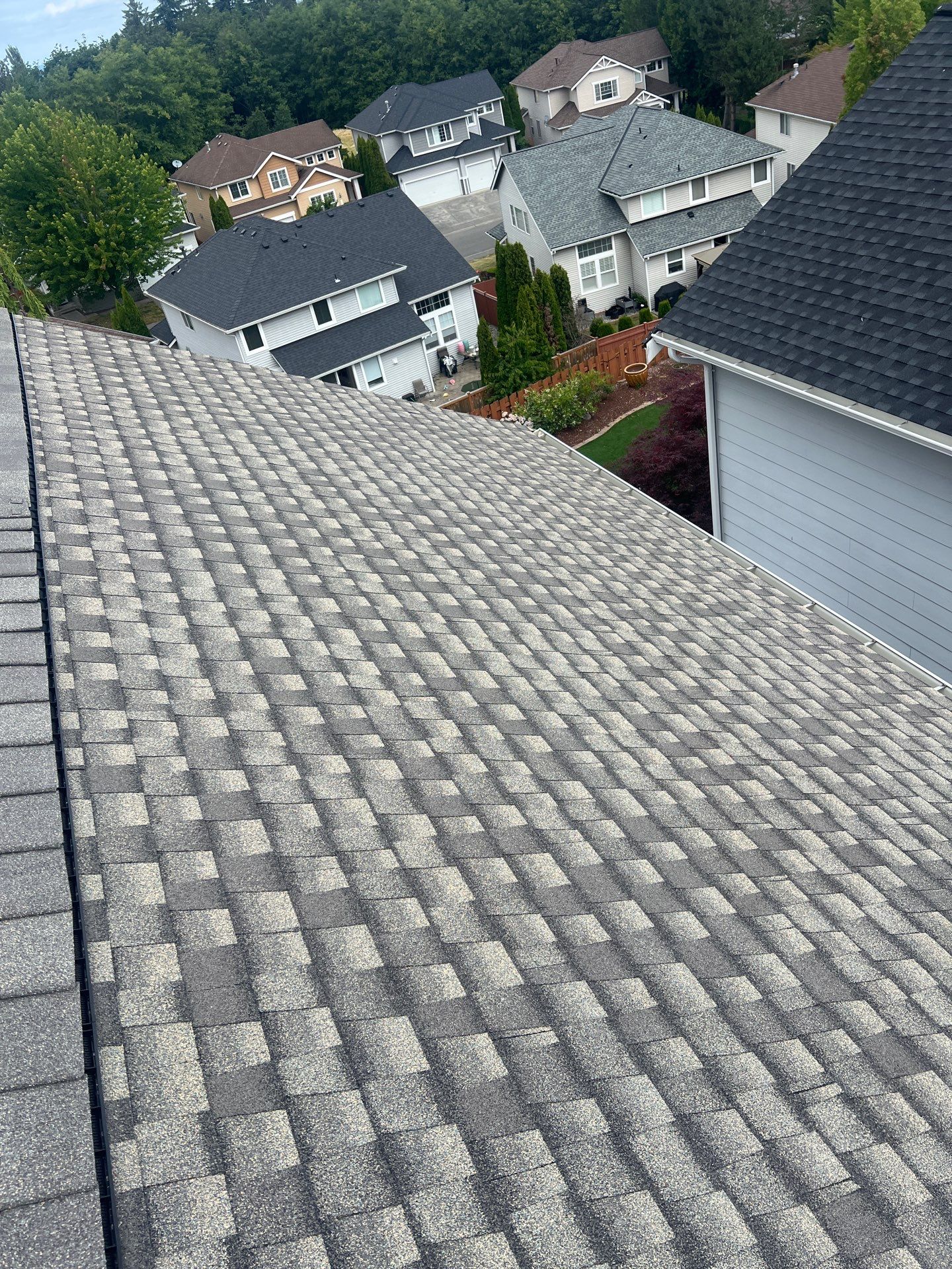 Residential Roofing Installation using GAF UHDZ Shingles by Roofing Formula LLC