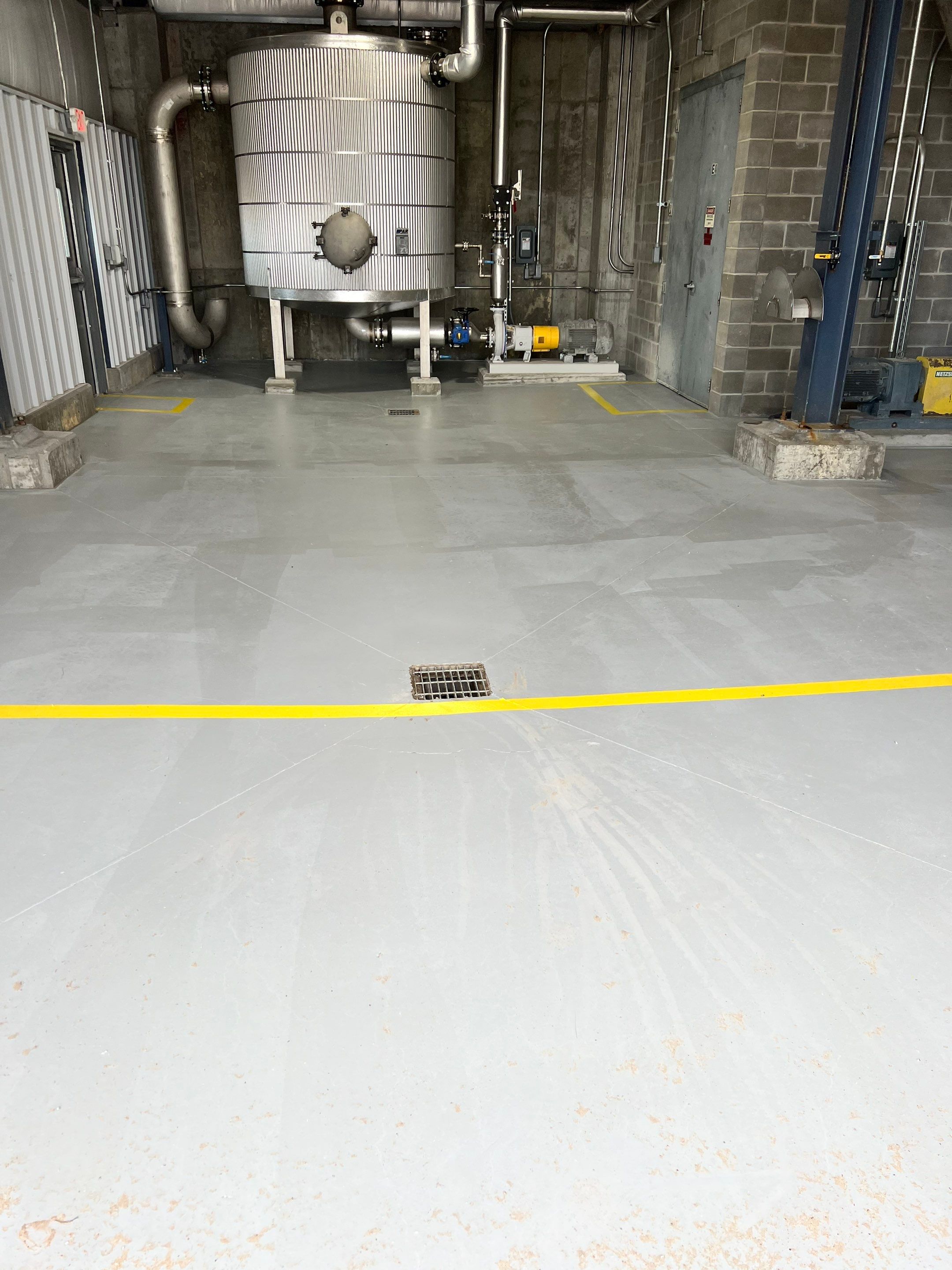 Commercial repaint and new flooring by Cutting edge painting 