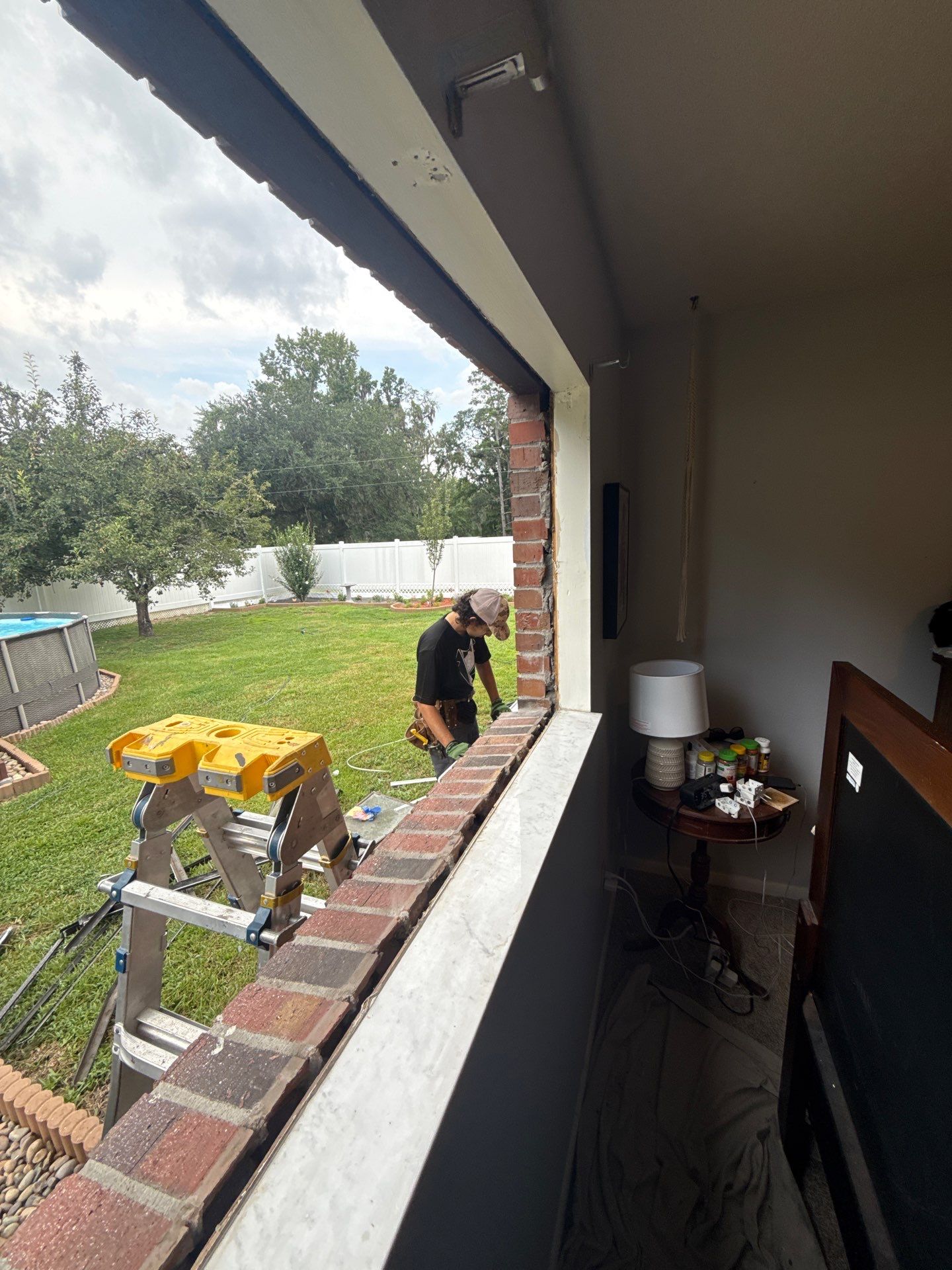 Energy-Efficient White Vinyl Window Replacement in Lake City, Florida by Windows & Doors Store