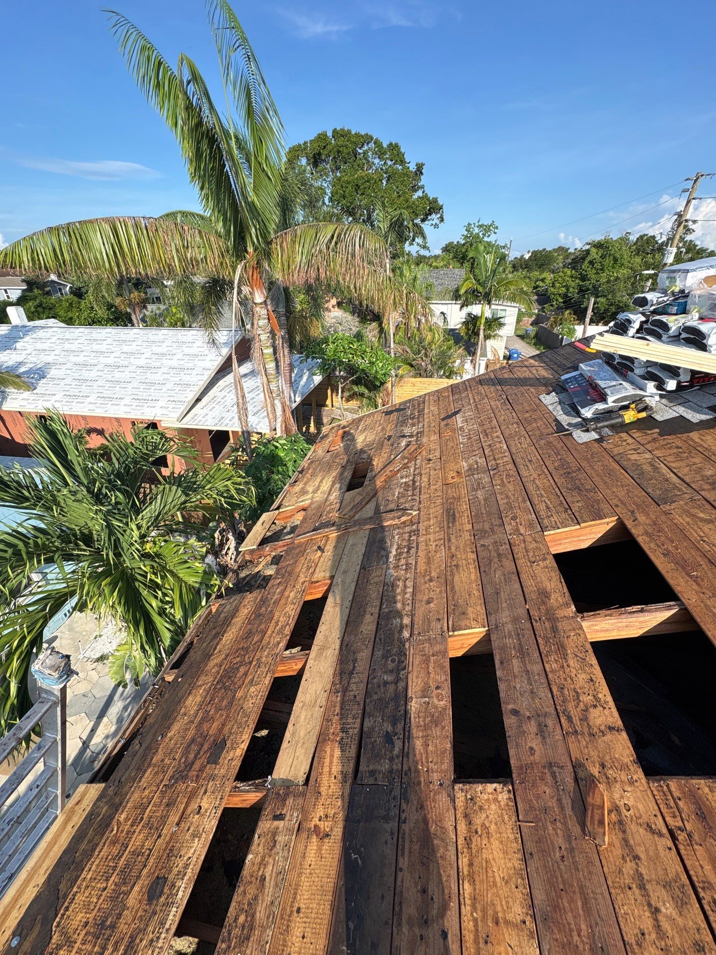 Project in St. Petersburg 33713 by Mitchell Roofing Company LLC 