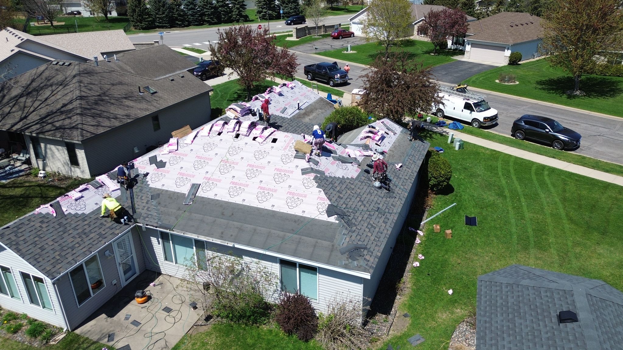 Project in Waite Park by CoMitted 365 Roofing & Exteriors 