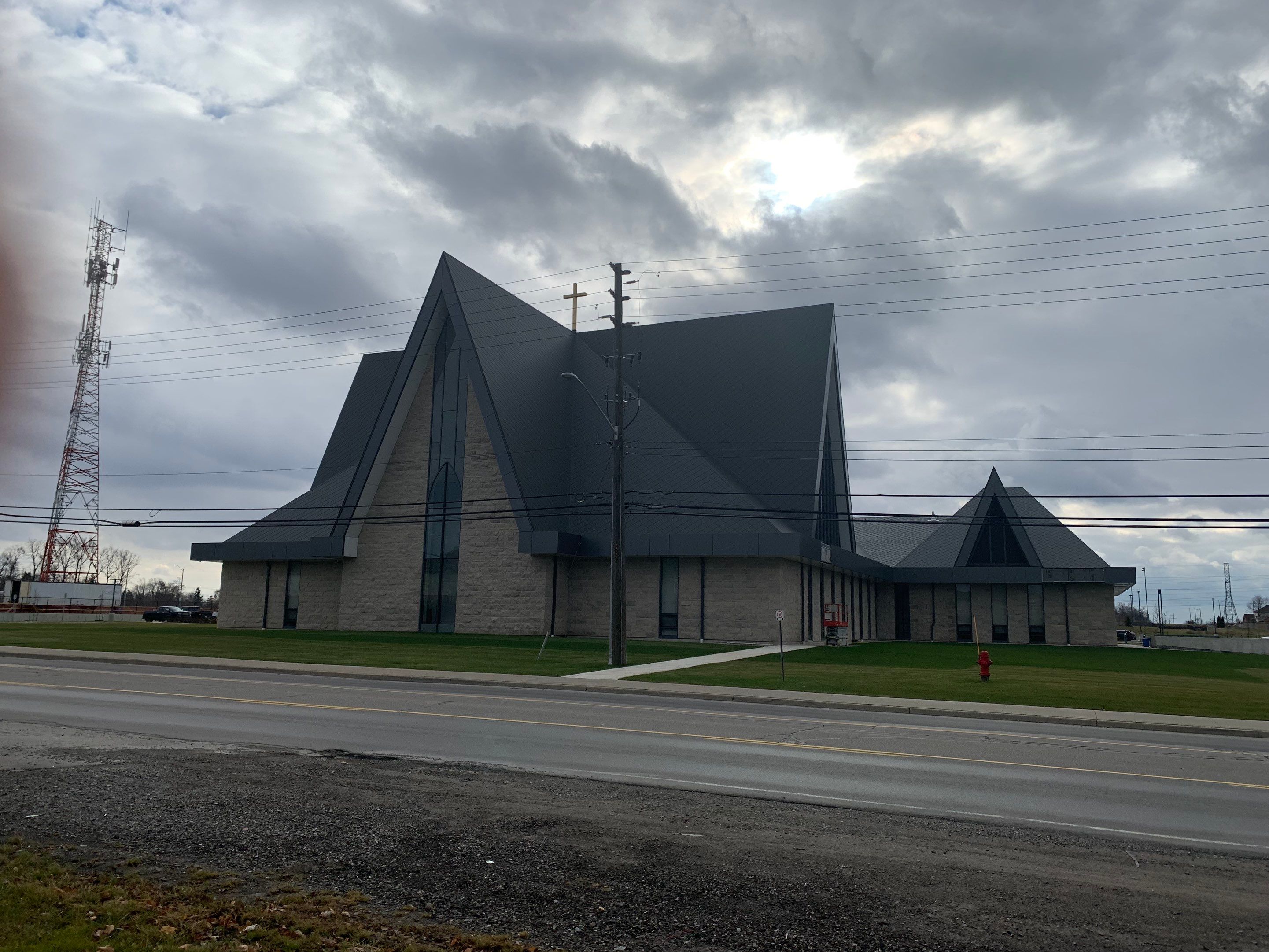Commercial Roofing Installation using Diamond Tile Metal Shingles , Tpo Flat Roof by Jay Carter Roofing & Sheet Metal